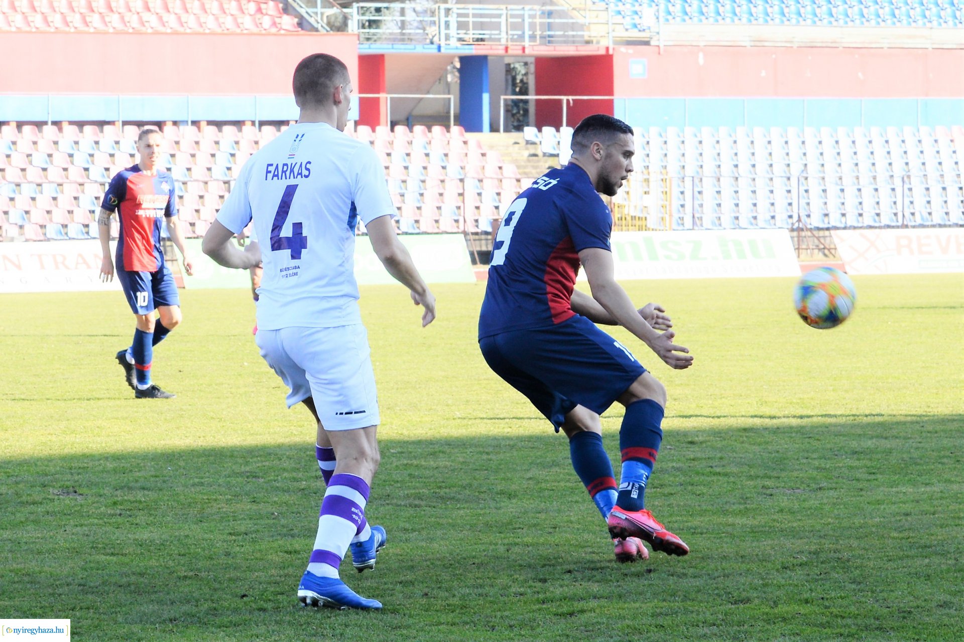 Nyiregyhaza Spartacus  FC- Békéscsaba labdarúgó mérkőzés