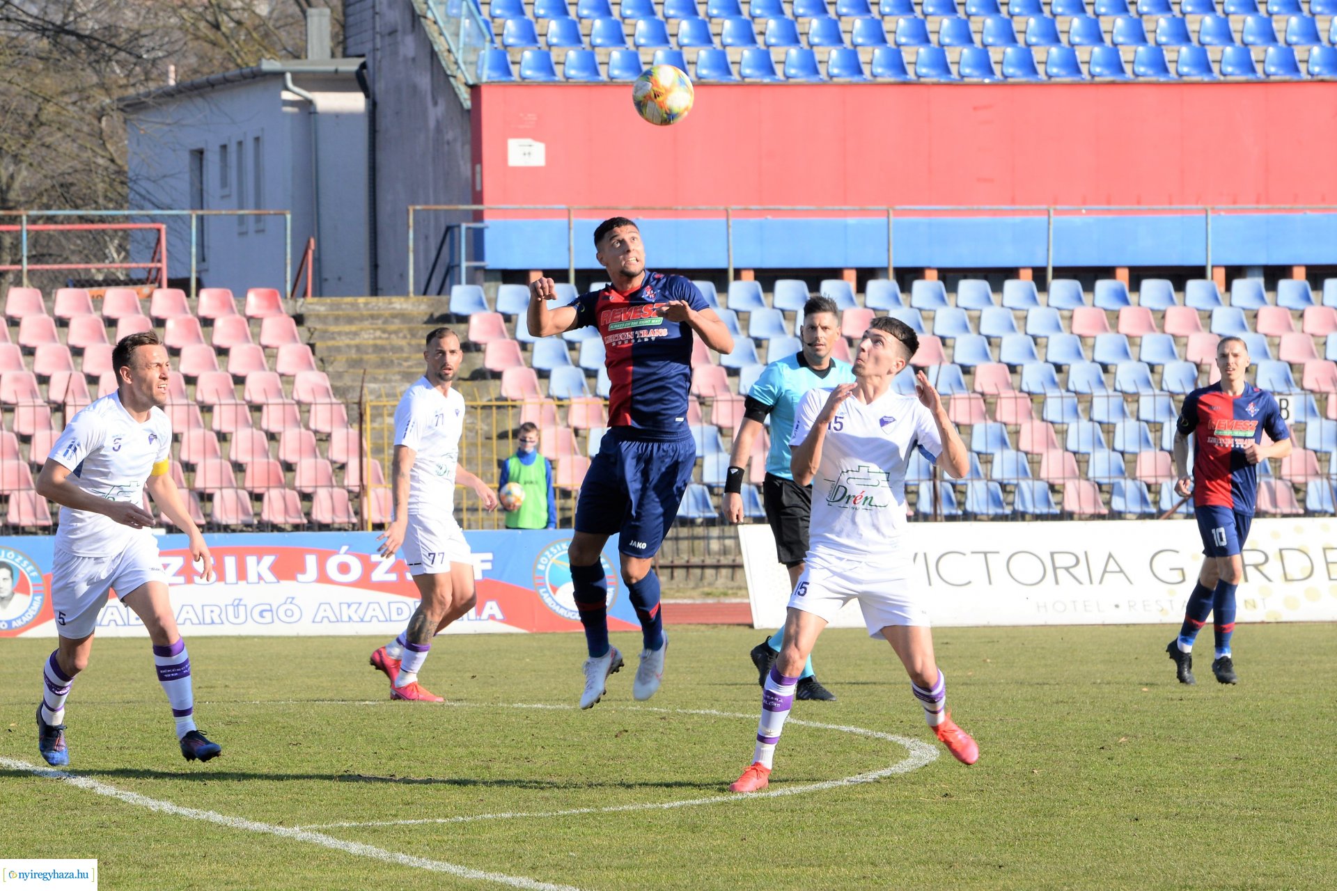 Nyiregyhaza Spartacus  FC- Békéscsaba labdarúgó mérkőzés