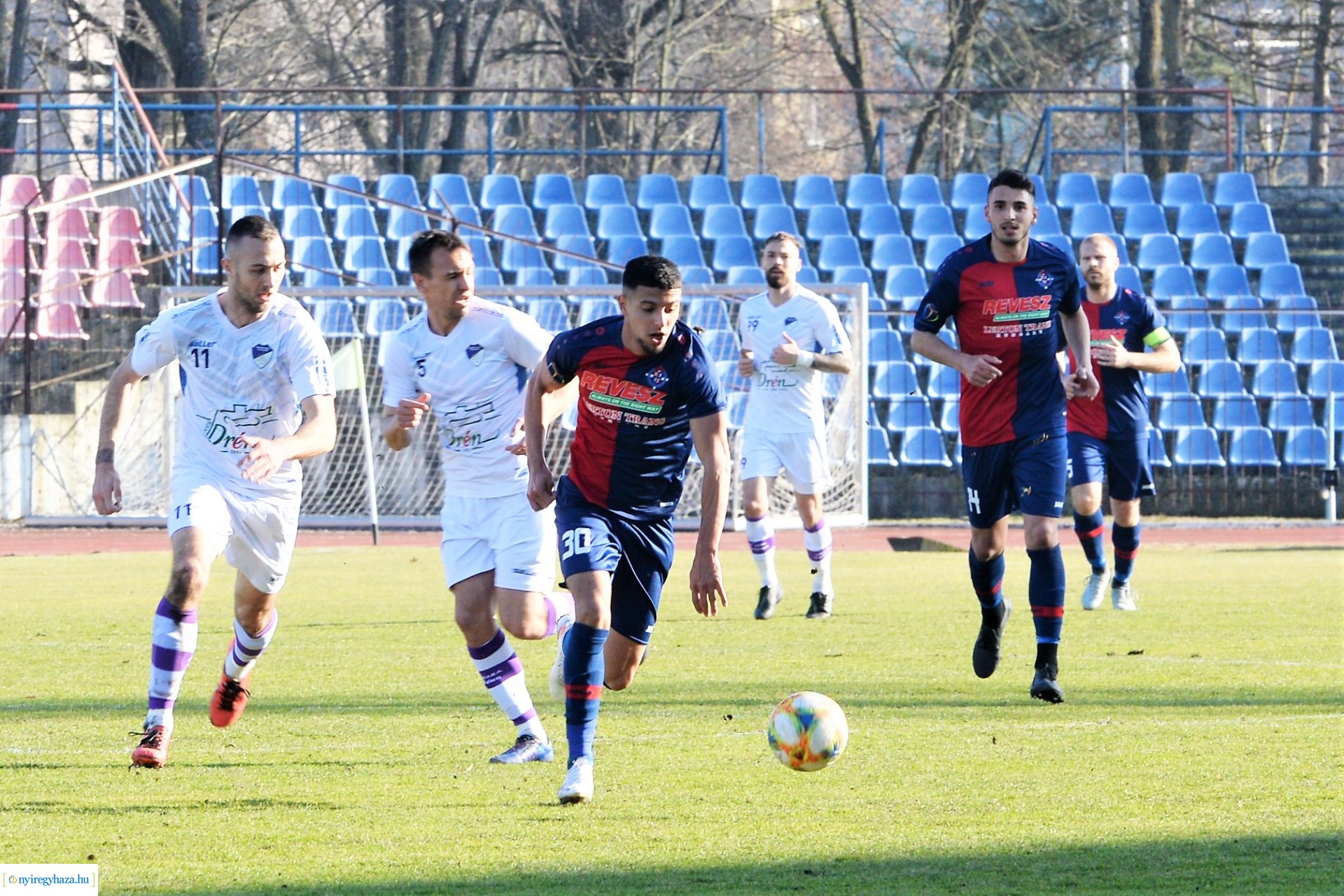 Nyiregyhaza Spartacus  FC- Békéscsaba labdarúgó mérkőzés