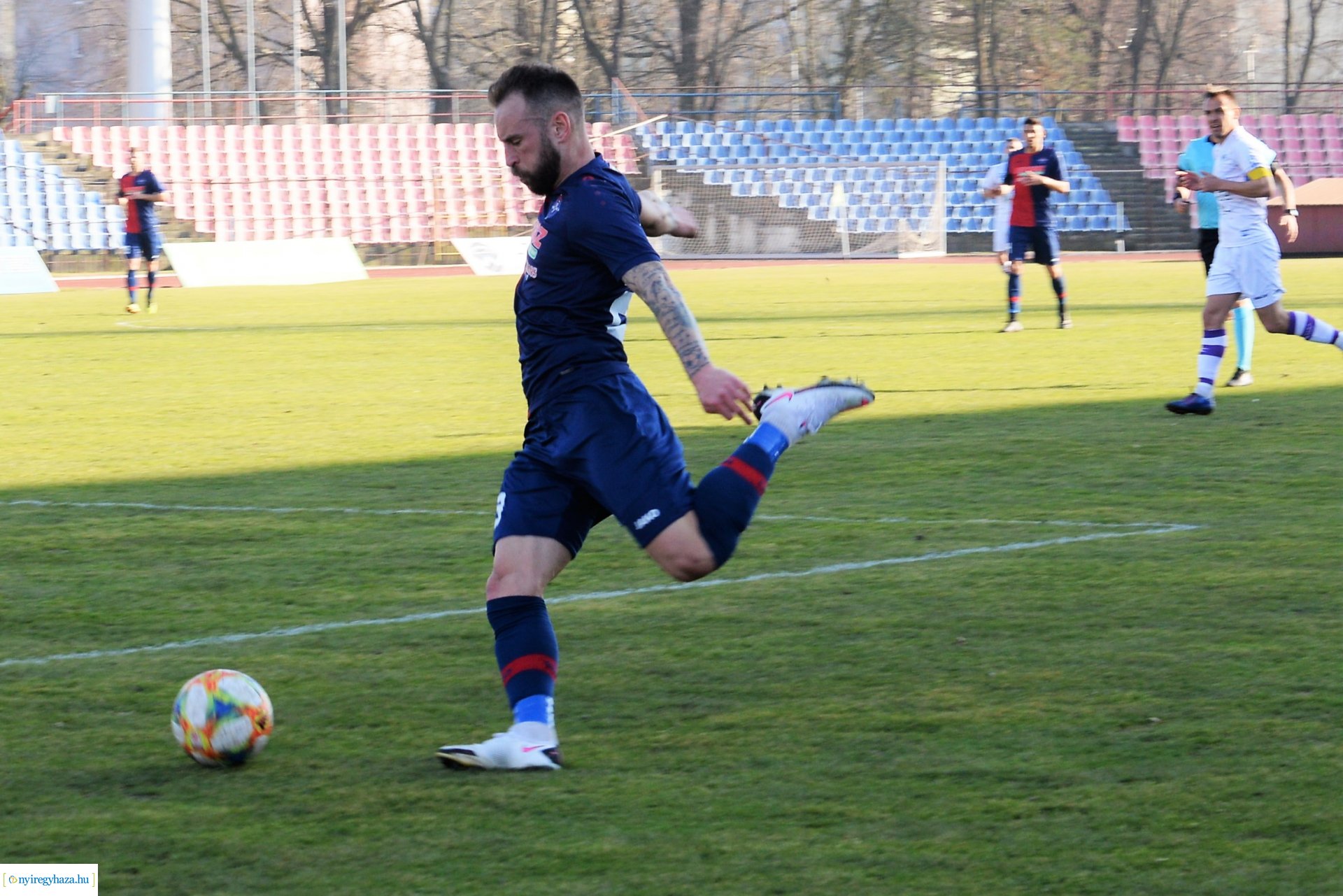 Nyiregyhaza Spartacus  FC- Békéscsaba labdarúgó mérkőzés