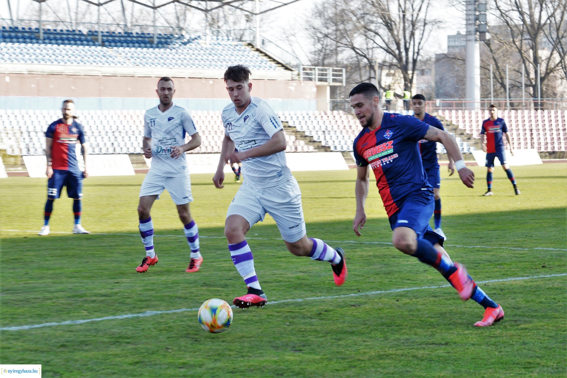 Nyiregyhaza Spartacus  FC- Békéscsaba labdarúgó mérkőzés
