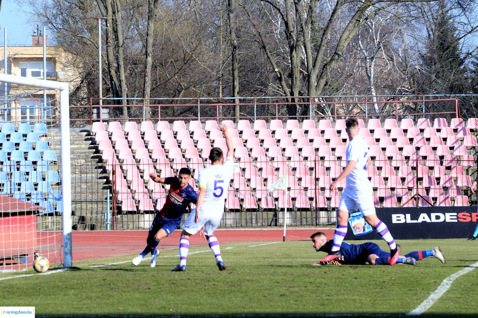 Nyiregyhaza Spartacus  FC- Békéscsaba labdarúgó mérkőzés
