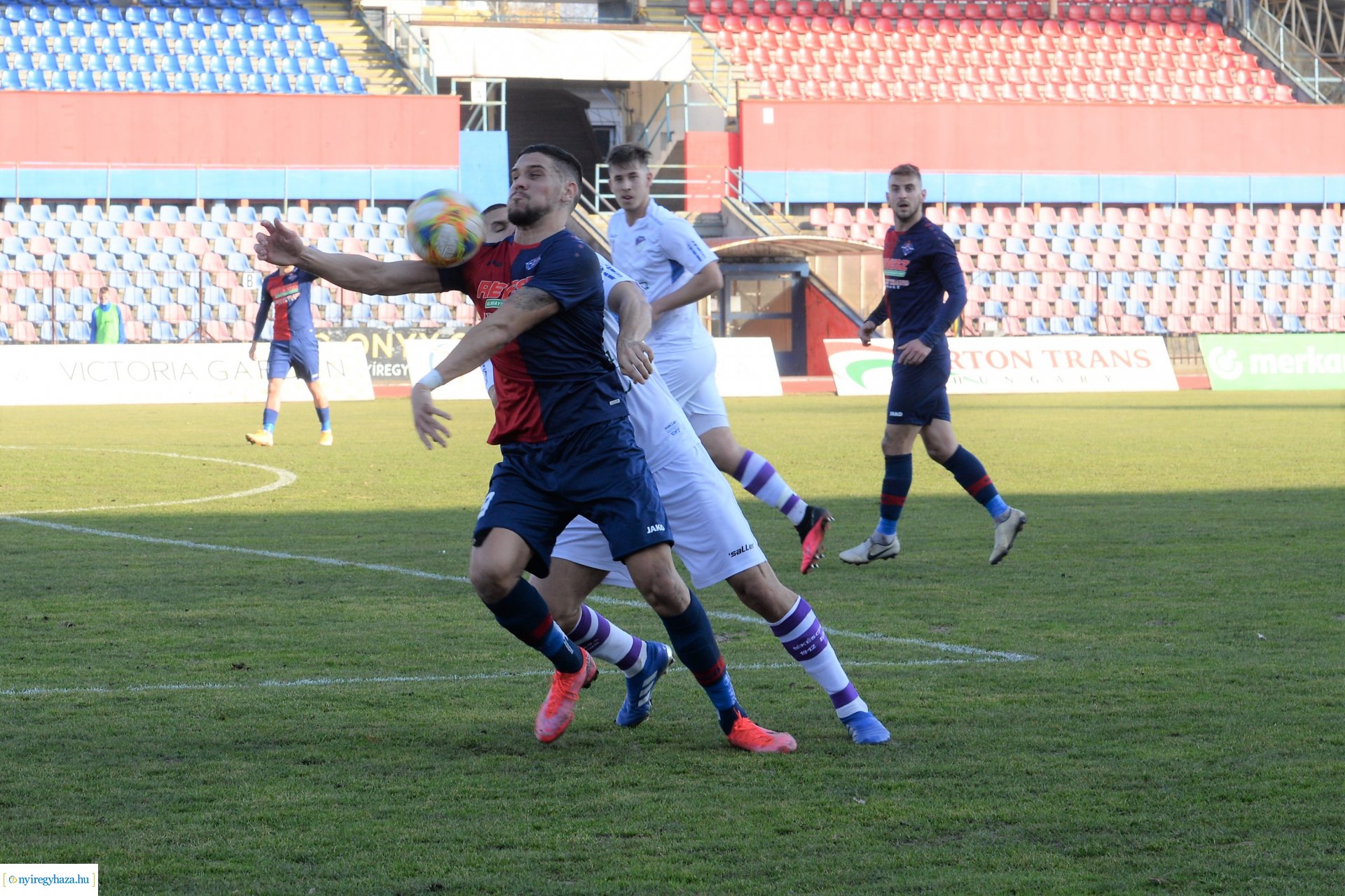 Nyiregyhaza Spartacus  FC- Békéscsaba labdarúgó mérkőzés