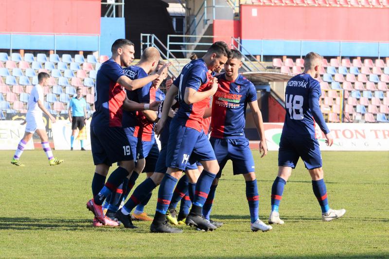 Nyiregyhaza Spartacus  FC- Békéscsaba labdarúgó mérkőzés