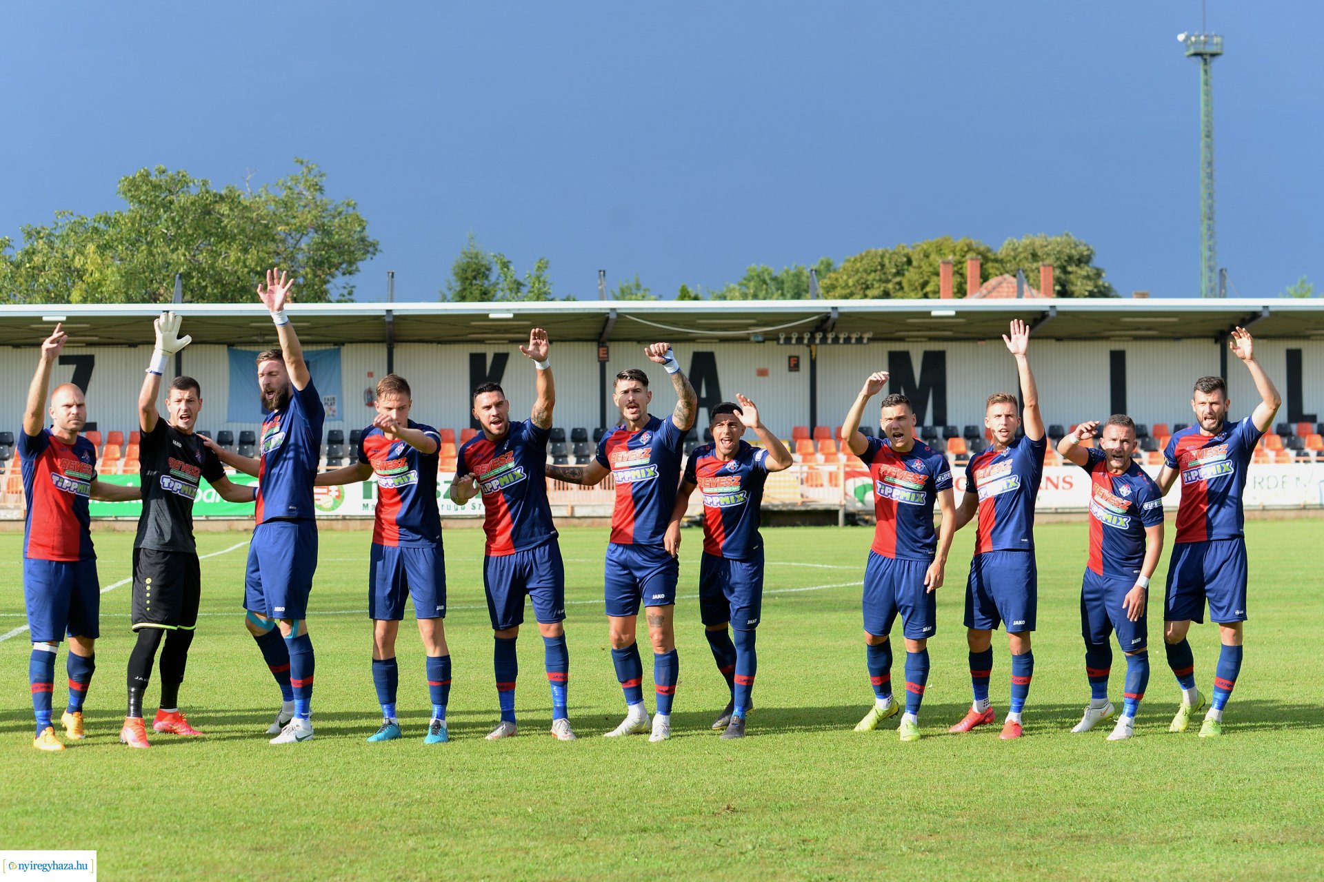 Nyíregyháza Spartacus FC-Dorog labdarúgó mérkőzés