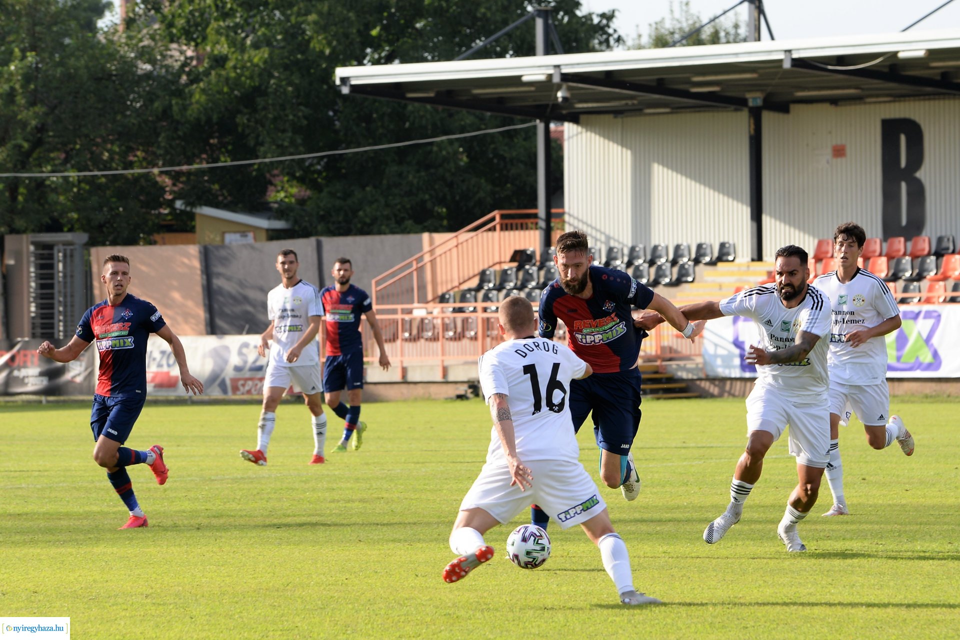 Nyíregyháza Spartacus FC-Dorog labdarúgó mérkőzés