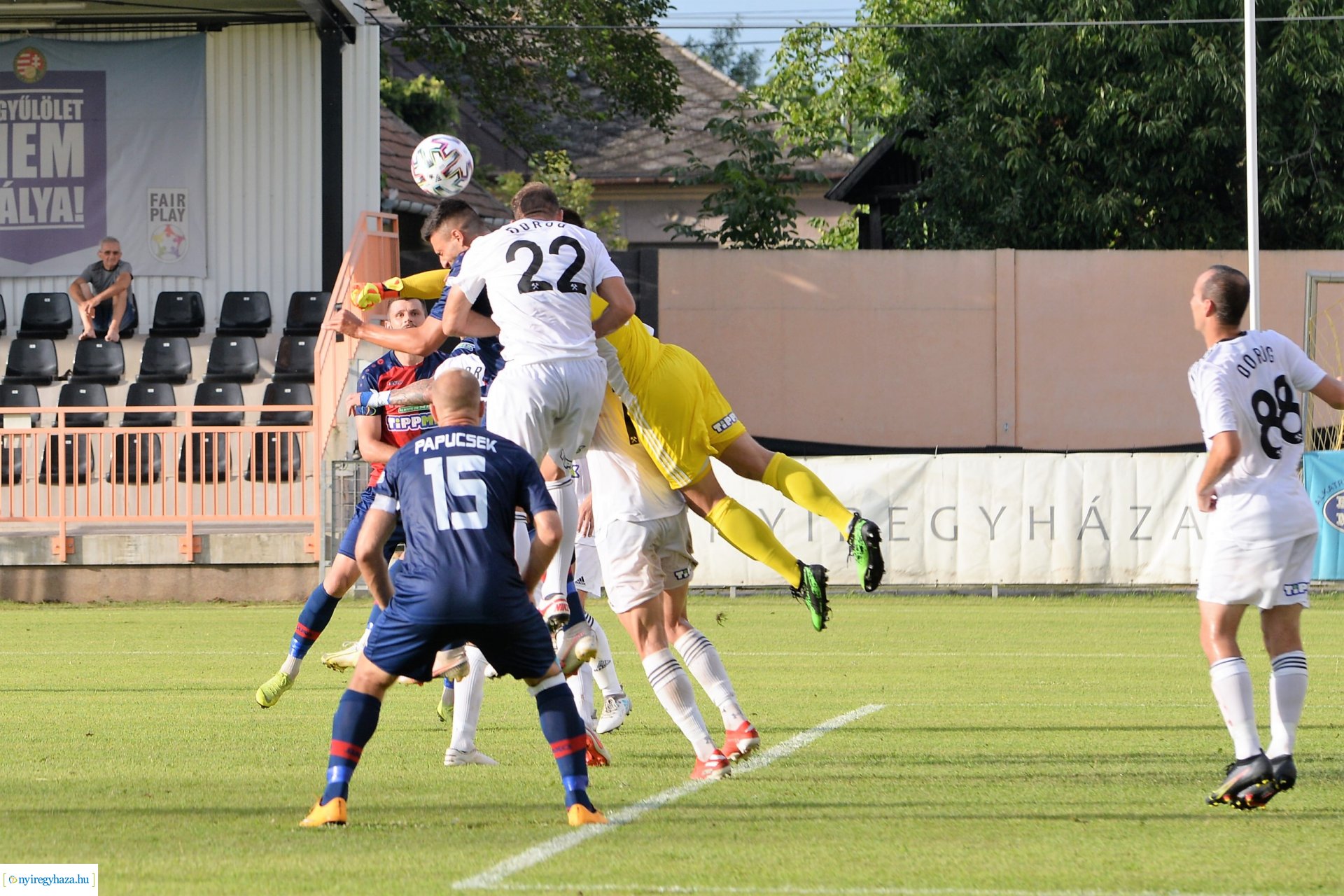Nyíregyháza Spartacus FC-Dorog labdarúgó mérkőzés