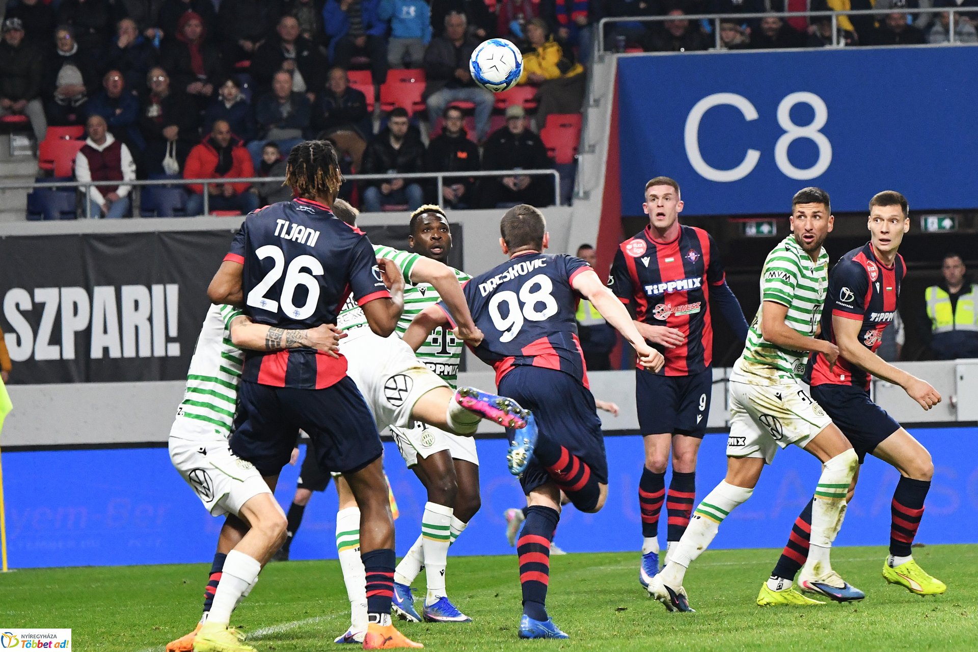 Nyíregyháza Spartacus FC - Ferencváros TC 2026. tavasz
