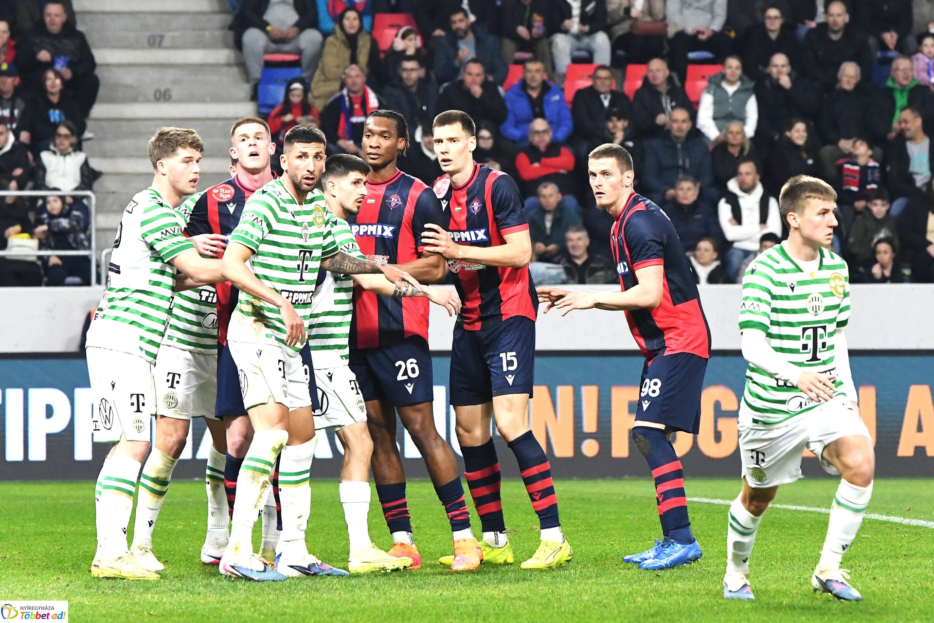 Nyíregyháza Spartacus FC - Ferencváros TC 2026. tavasz