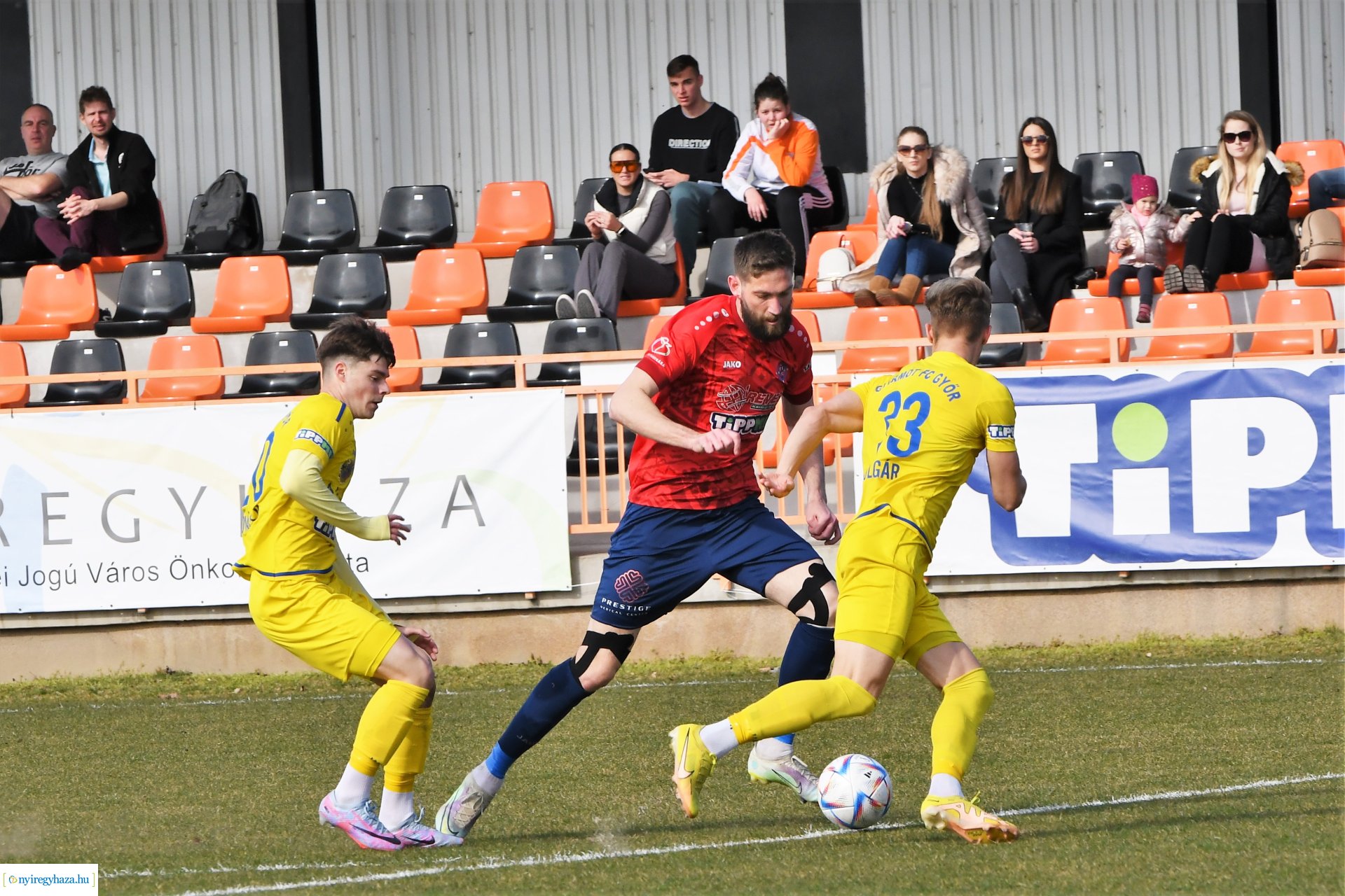 Nyíregyháza Spartacus FC - Gyirmót FC labdarúgó mérkőzés 2023. tavasz