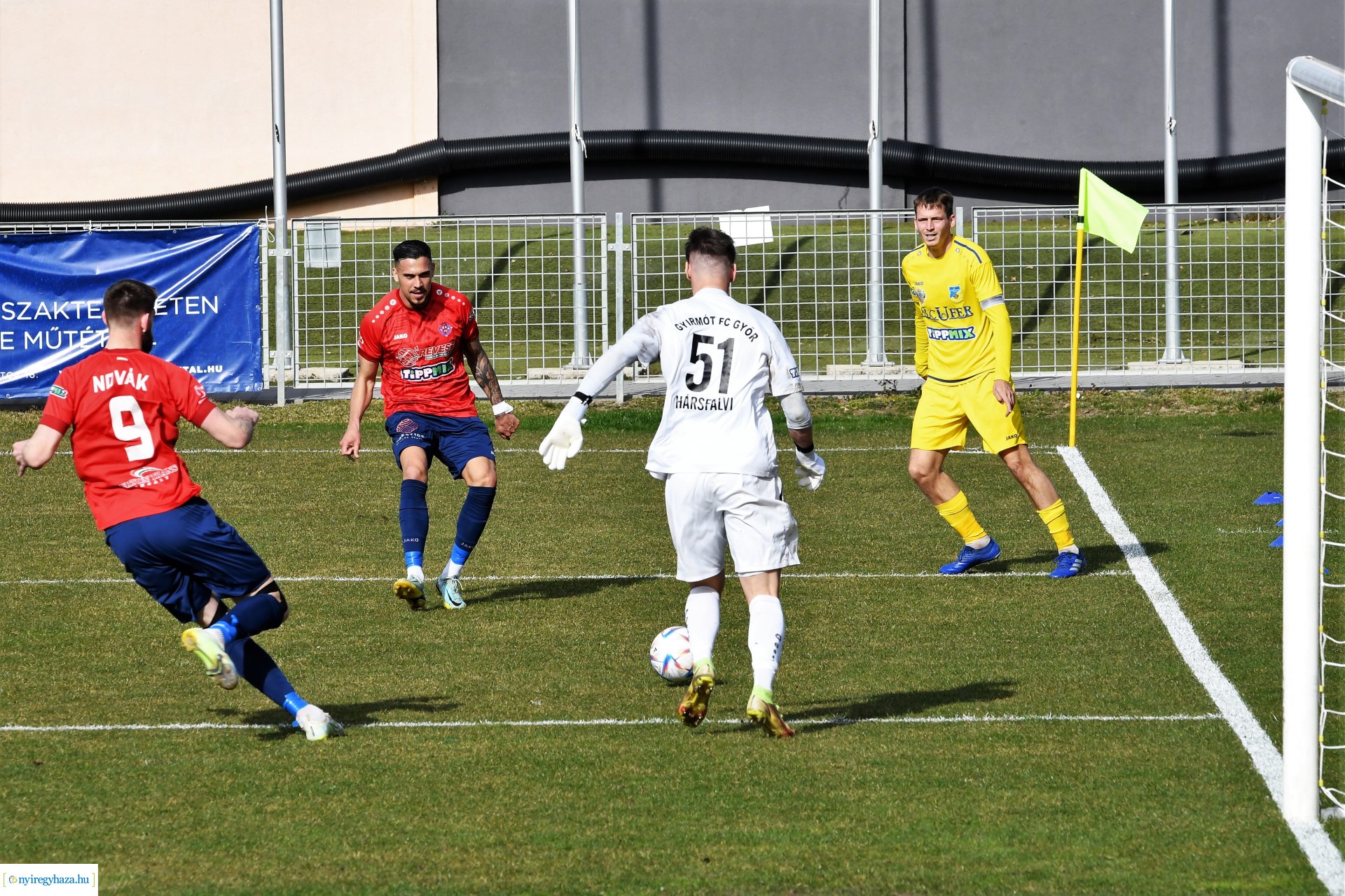 Nyíregyháza Spartacus FC - Gyirmót FC labdarúgó mérkőzés 2023. tavasz