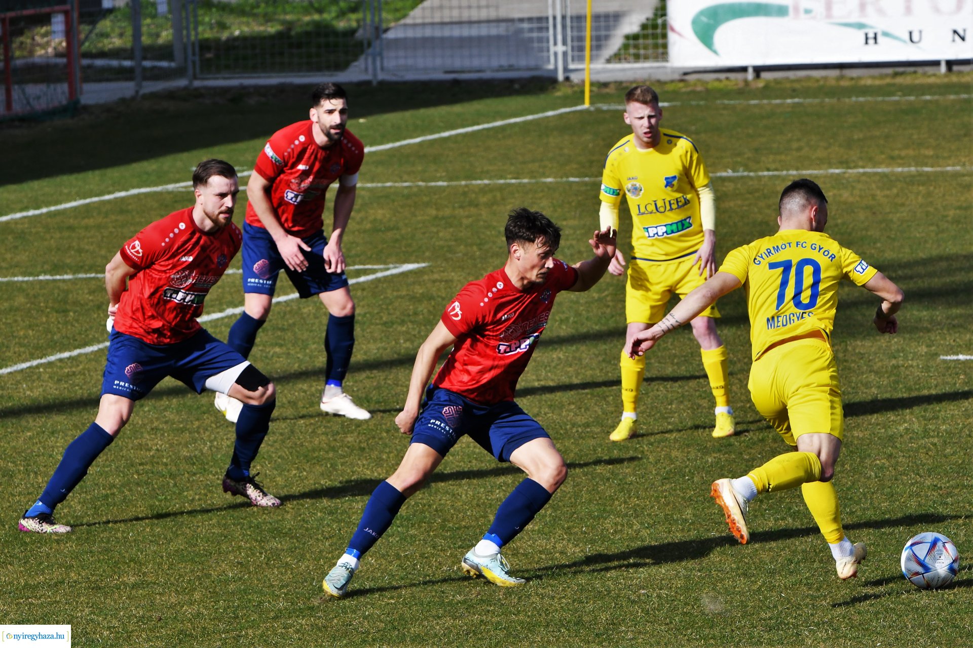 Nyíregyháza Spartacus FC - Gyirmót FC labdarúgó mérkőzés 2023. tavasz