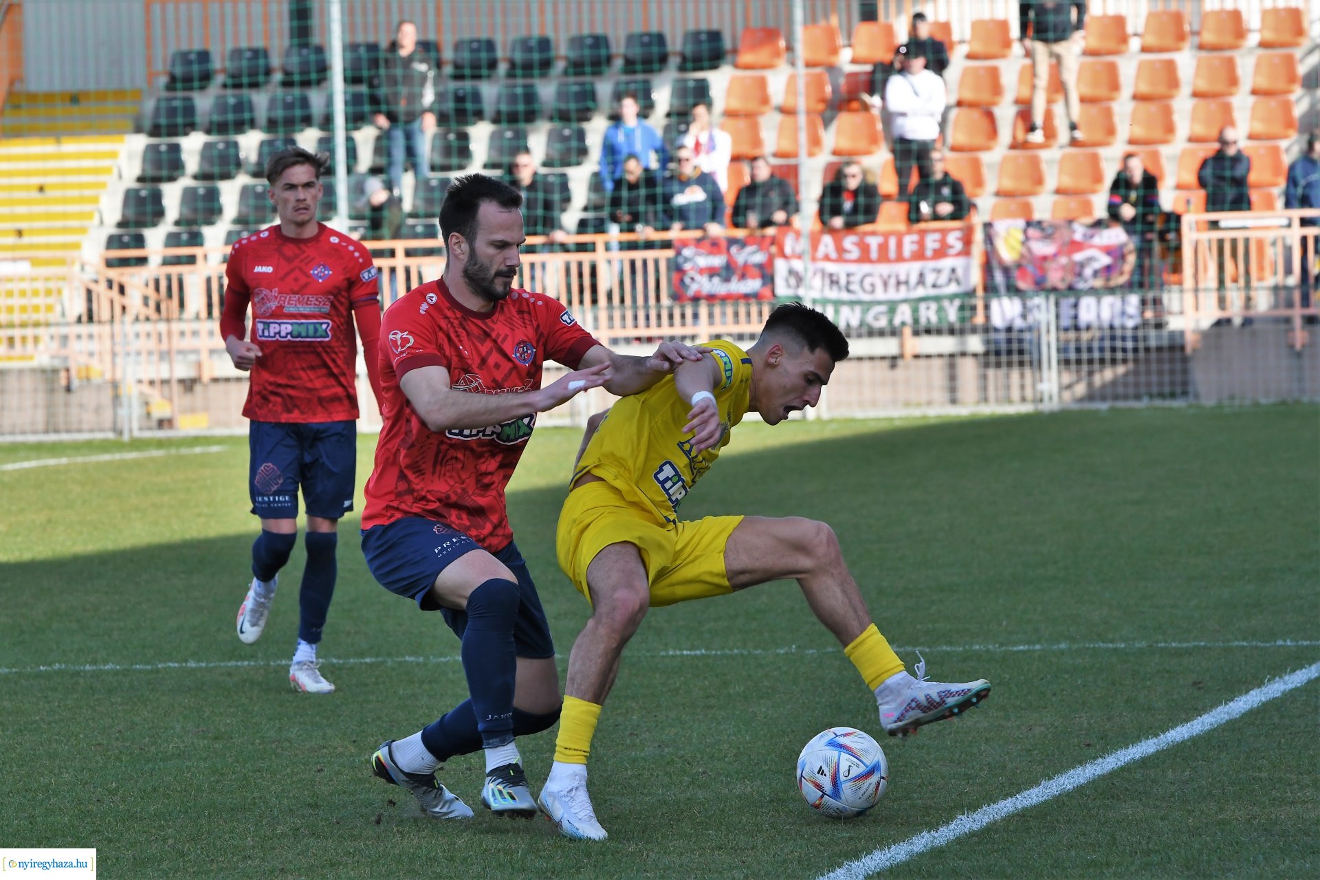 Nyíregyháza Spartacus FC - Gyirmót FC labdarúgó mérkőzés 2023. tavasz