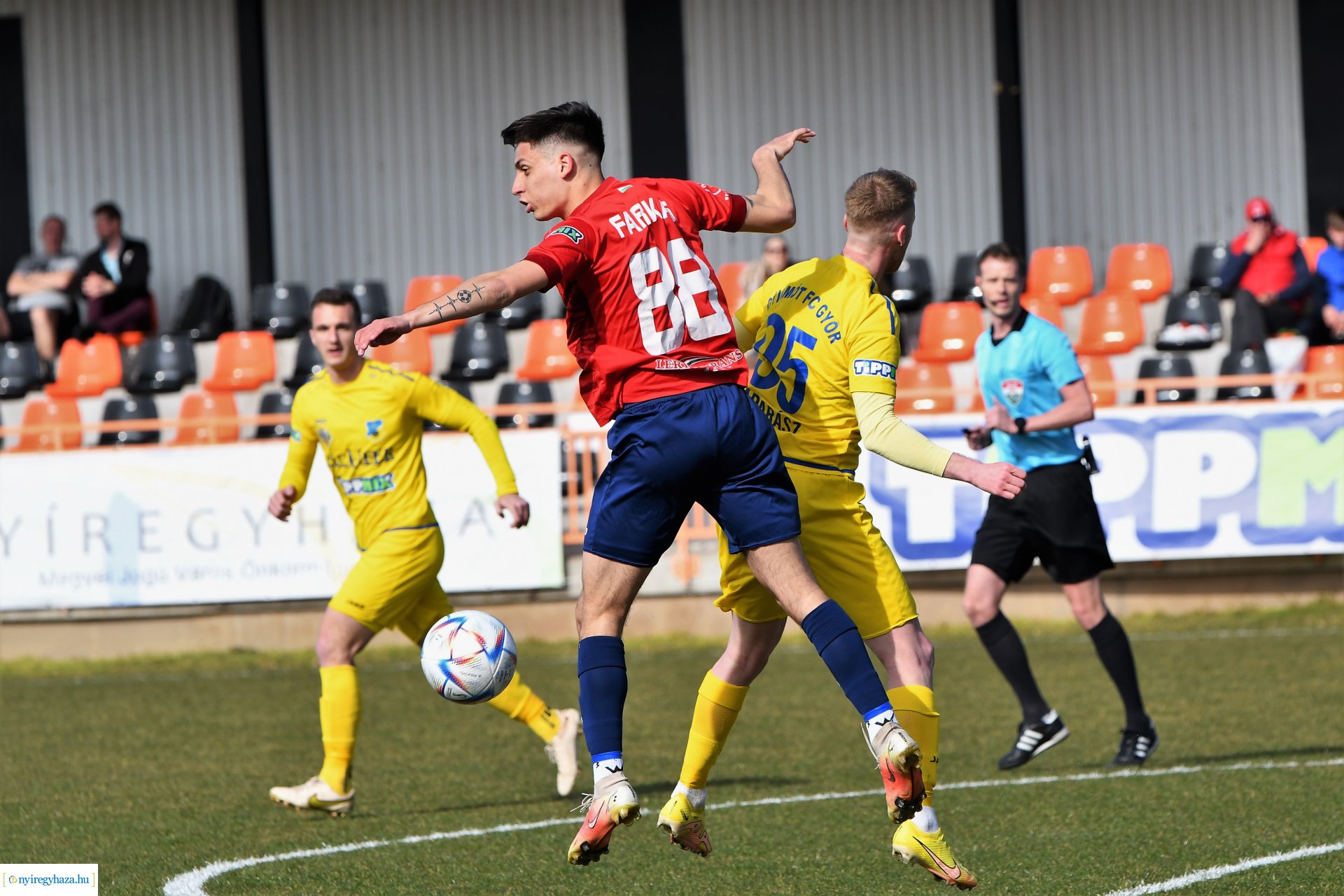 Nyíregyháza Spartacus FC - Gyirmót FC labdarúgó mérkőzés 2023. tavasz