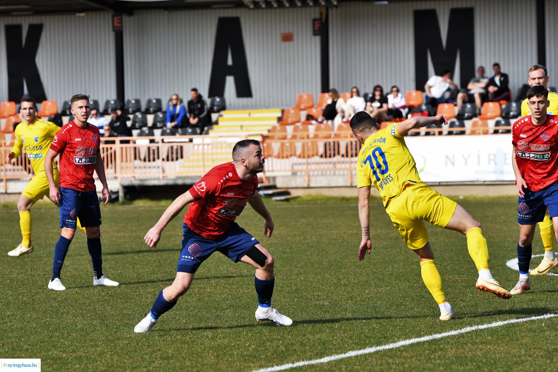 Nyíregyháza Spartacus FC - Gyirmót FC labdarúgó mérkőzés 2023. tavasz