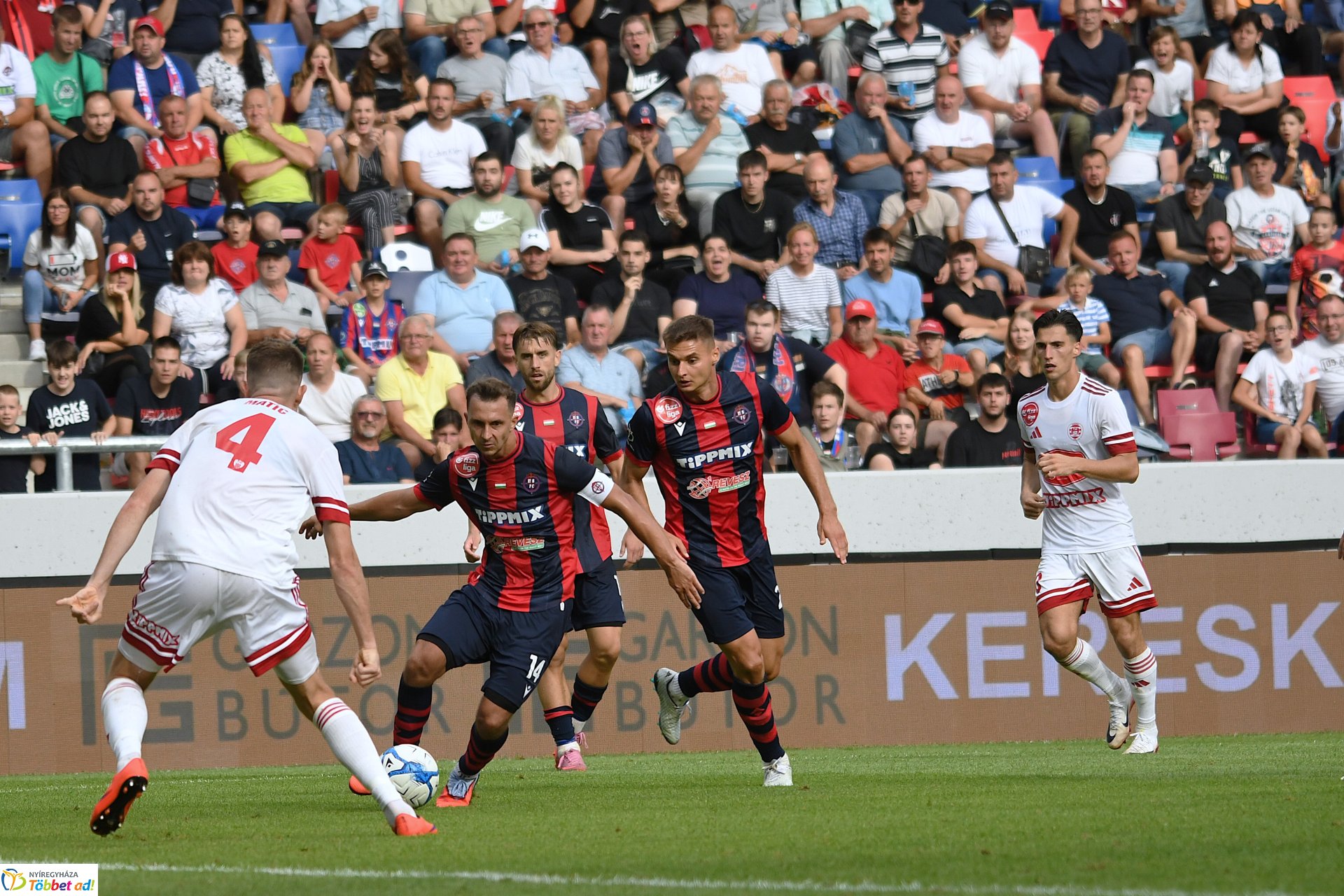 Nyíregyháza Spartacus FC-Kisvárda labdarúgó mérkőzés