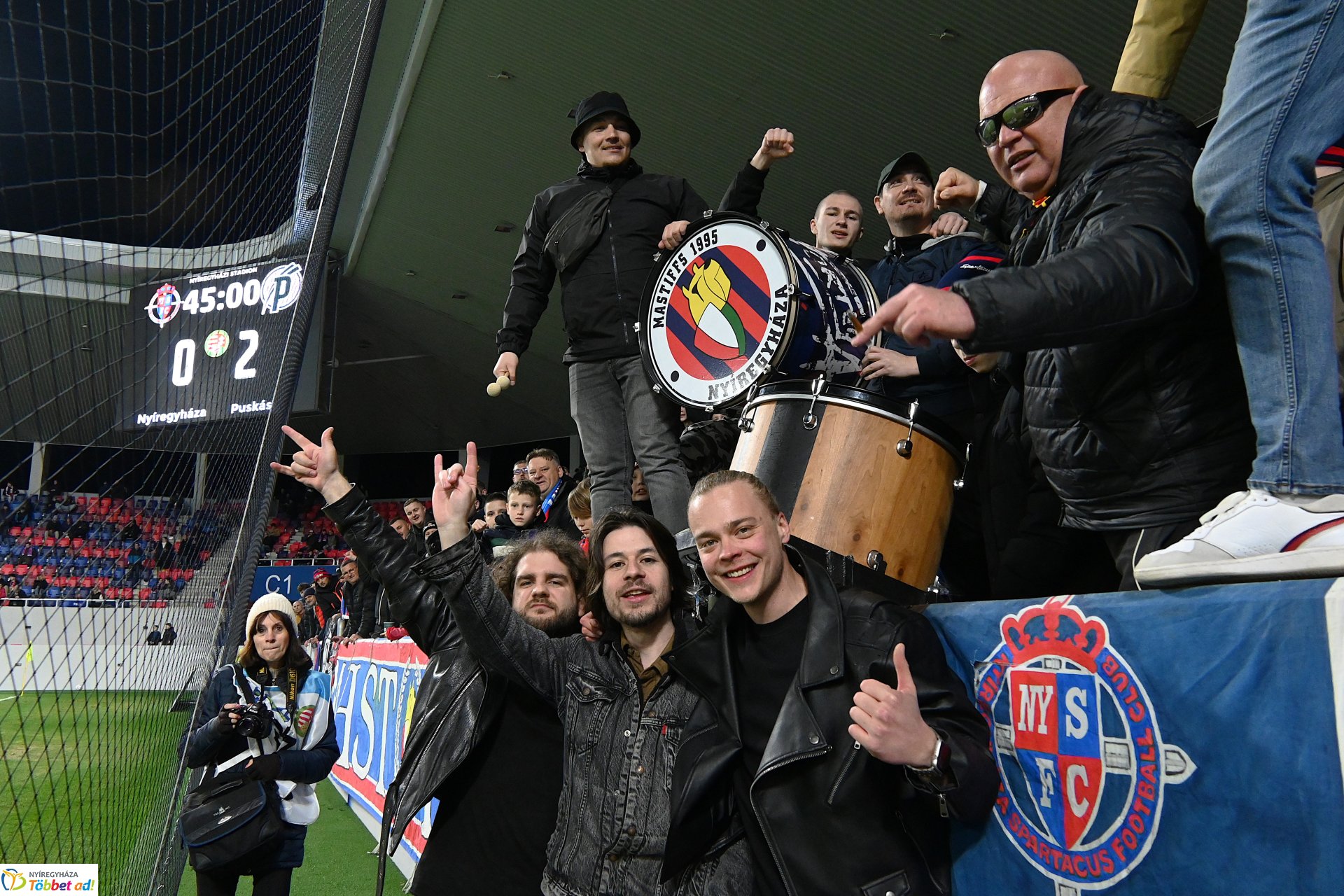 Nyíregyháza Spartacus FC-Puskás Akadémia FC 2025. tavasz