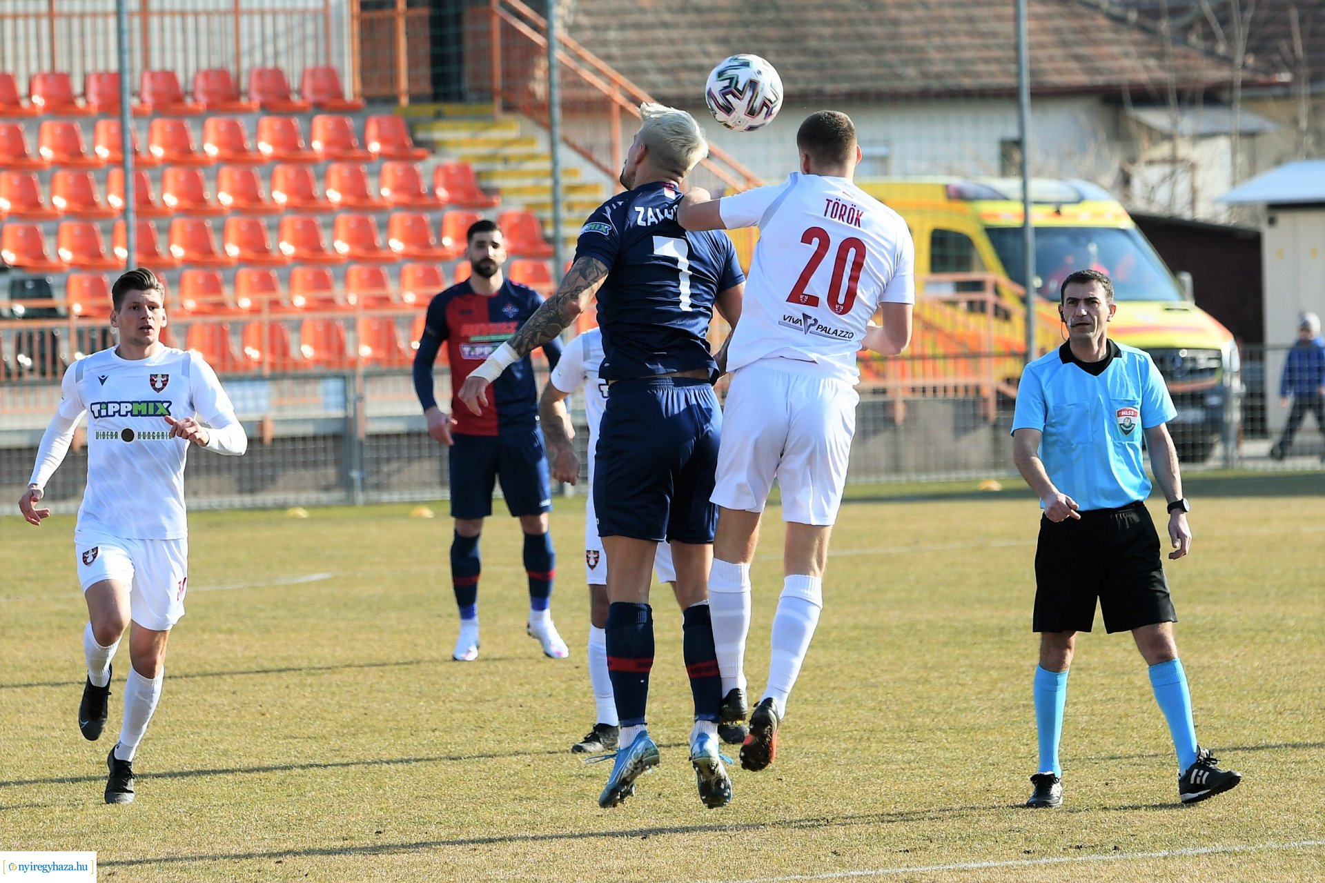 Nyíregyháza Spartacus FC-Szentlőrinc labdarúgó mérkőzés