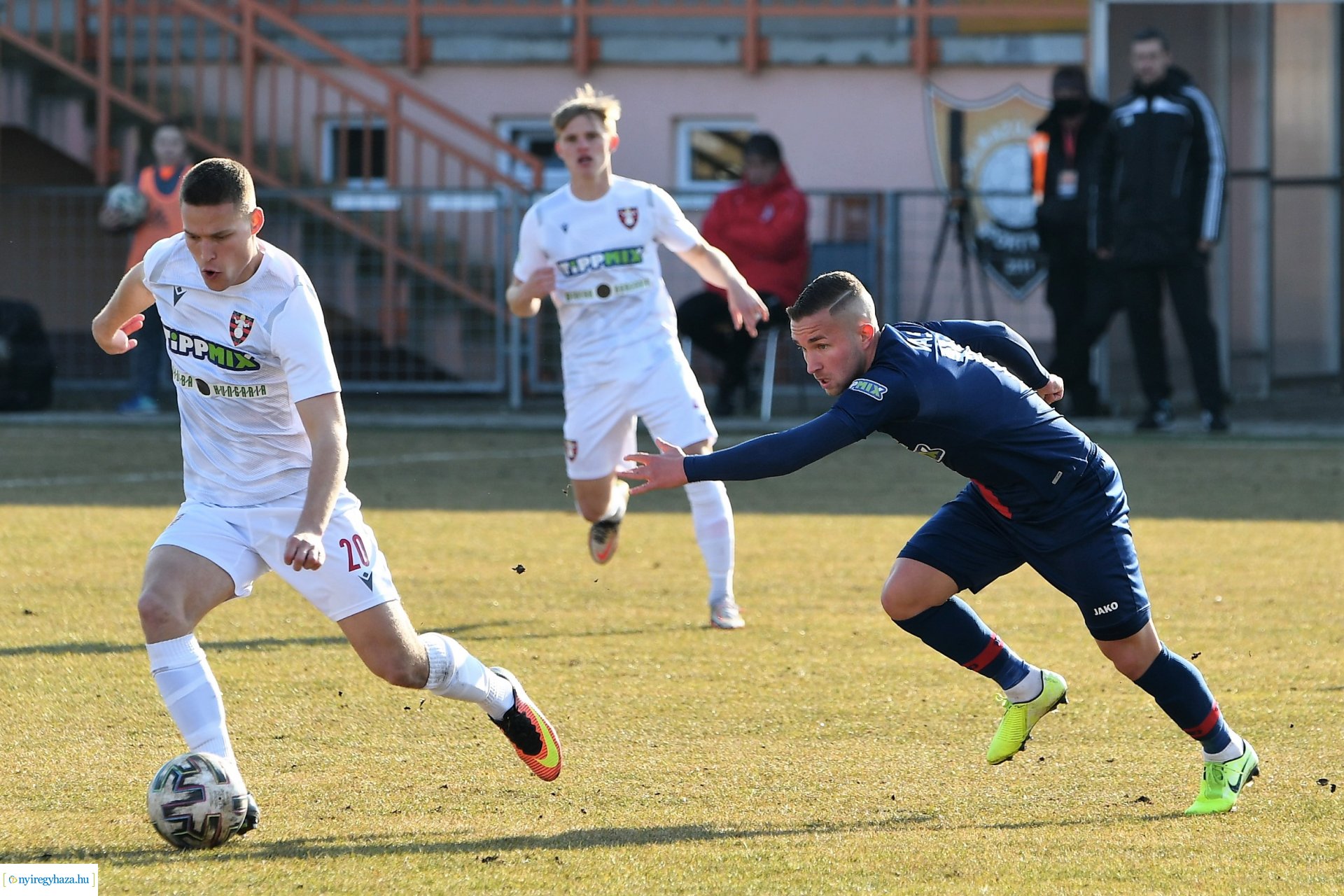 Nyíregyháza Spartacus FC-Szentlőrinc labdarúgó mérkőzés