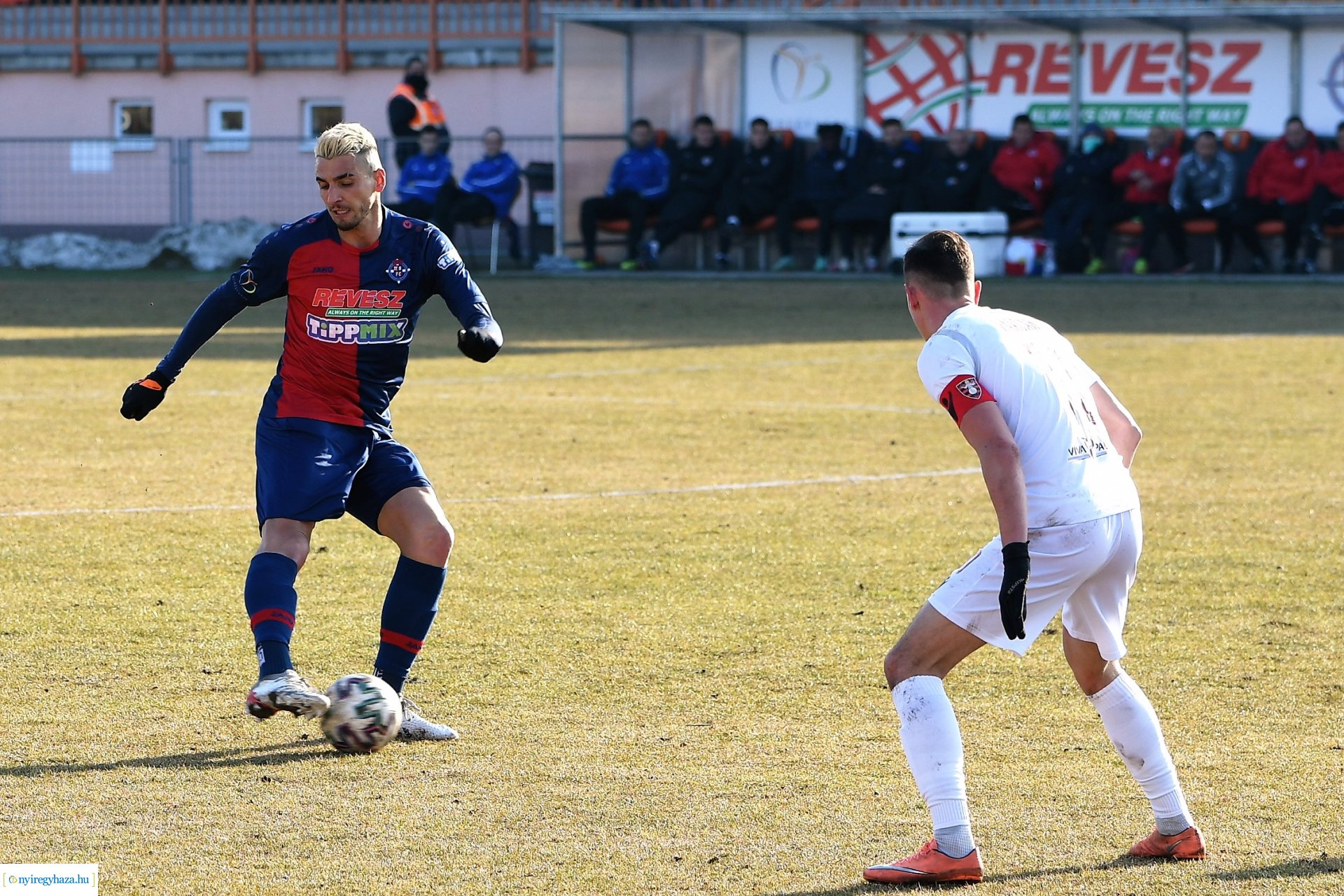 Nyíregyháza Spartacus FC-Szentlőrinc labdarúgó mérkőzés