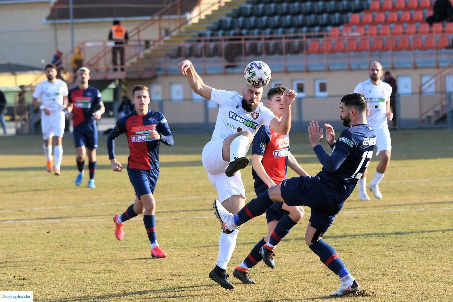 Nyíregyháza Spartacus FC-Szentlőrinc labdarúgó mérkőzés