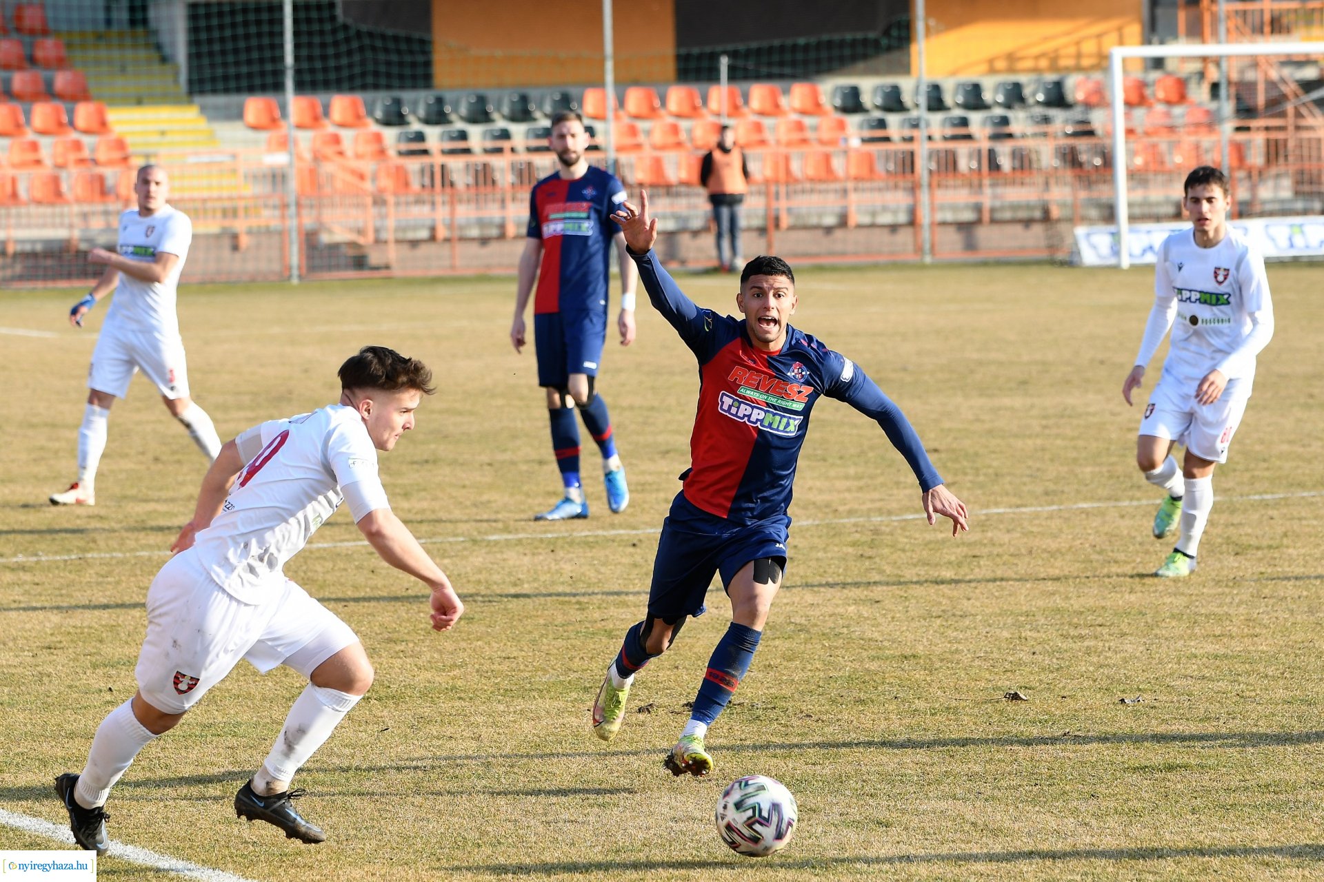 Nyíregyháza Spartacus FC-Szentlőrinc labdarúgó mérkőzés