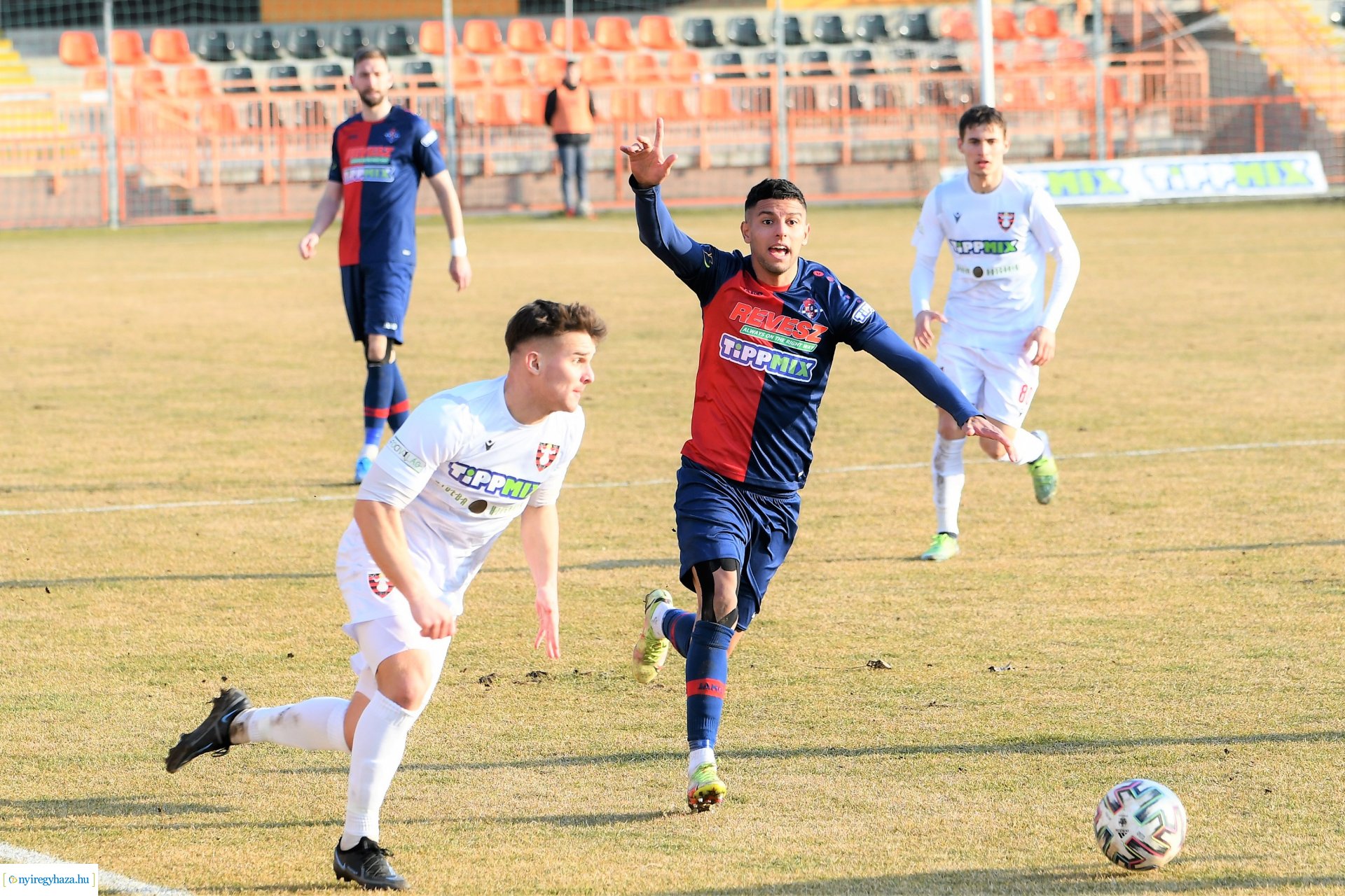 Nyíregyháza Spartacus FC-Szentlőrinc labdarúgó mérkőzés