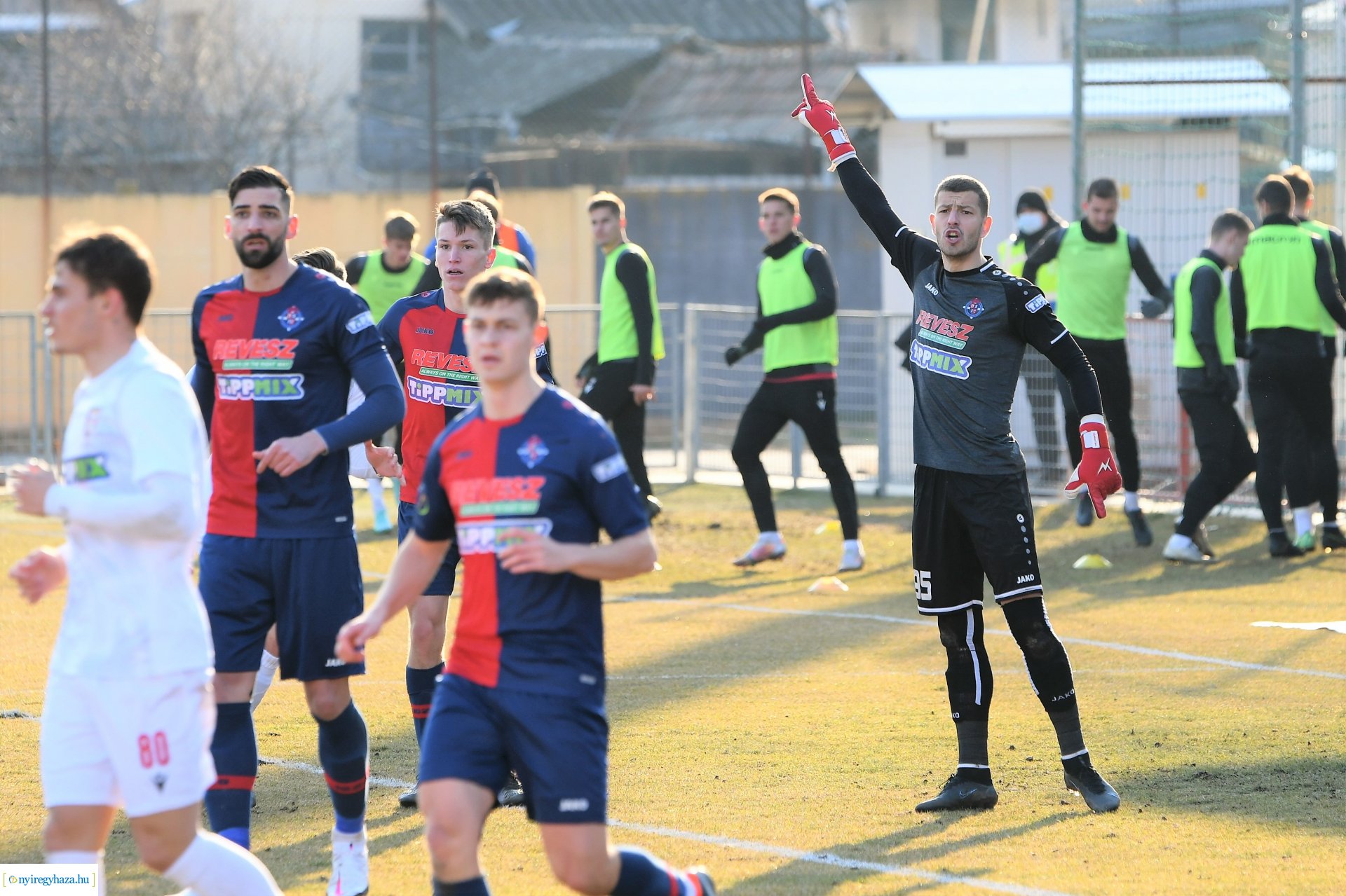 Nyíregyháza Spartacus FC-Szentlőrinc labdarúgó mérkőzés