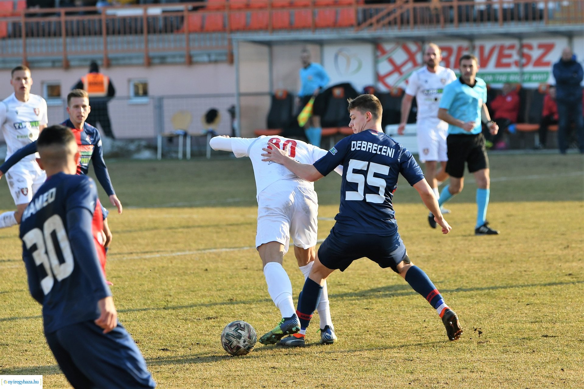 Nyíregyháza Spartacus FC-Szentlőrinc labdarúgó mérkőzés