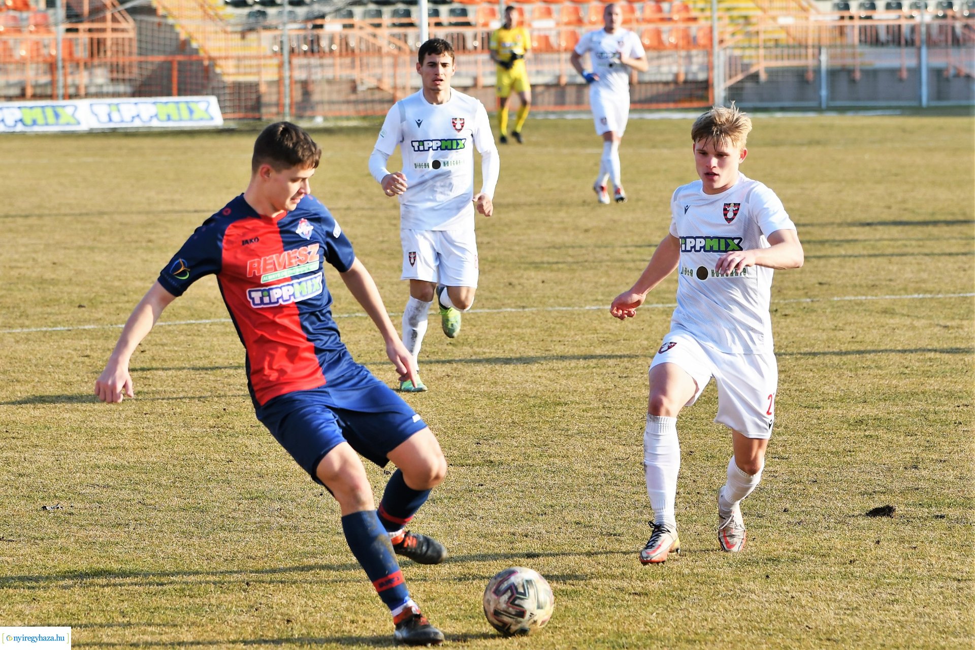 Nyíregyháza Spartacus FC-Szentlőrinc labdarúgó mérkőzés