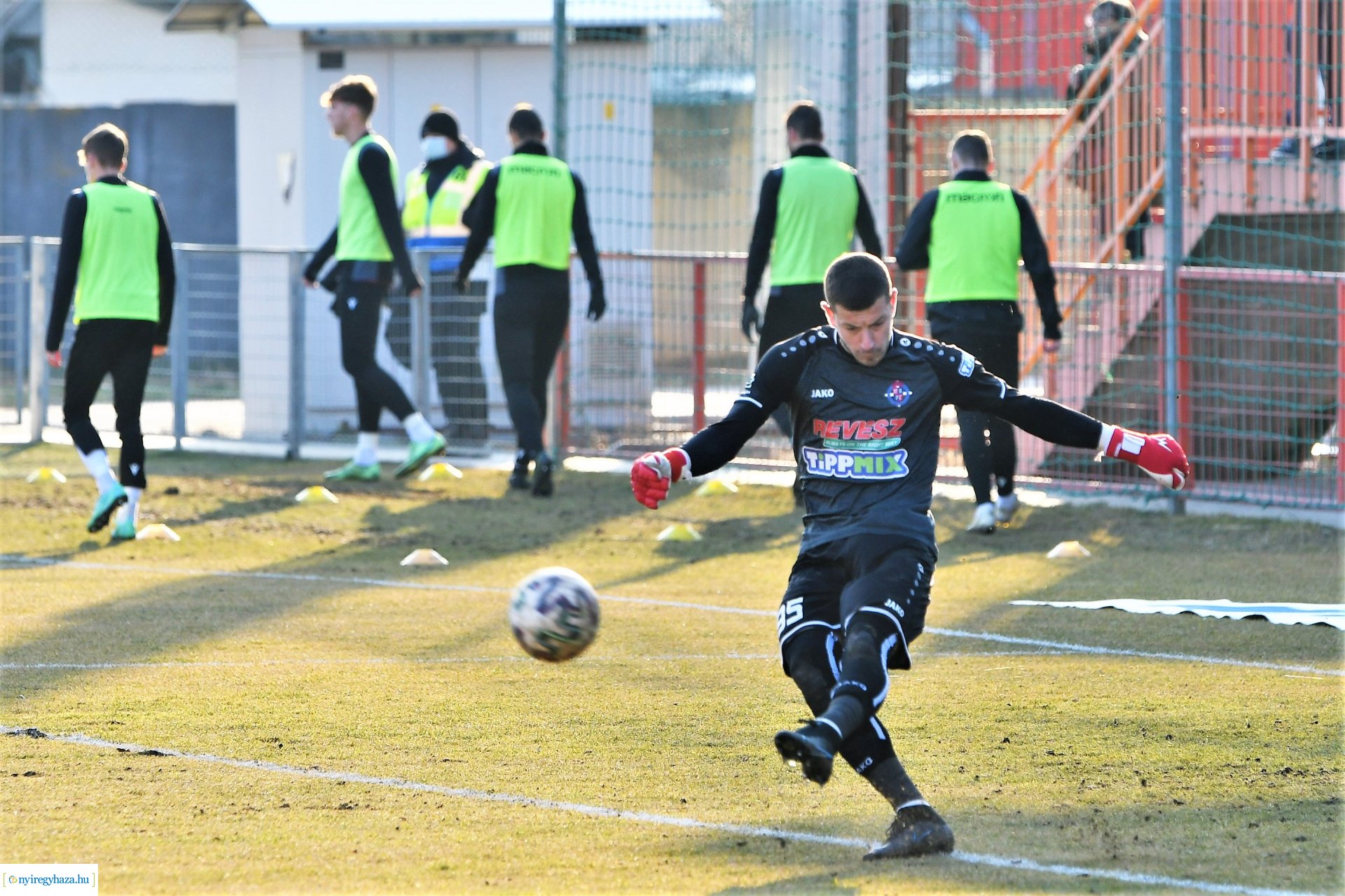 Nyíregyháza Spartacus FC-Szentlőrinc labdarúgó mérkőzés