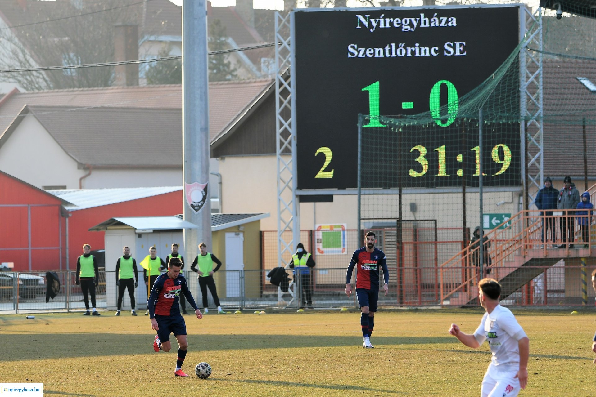 Nyíregyháza Spartacus FC-Szentlőrinc labdarúgó mérkőzés