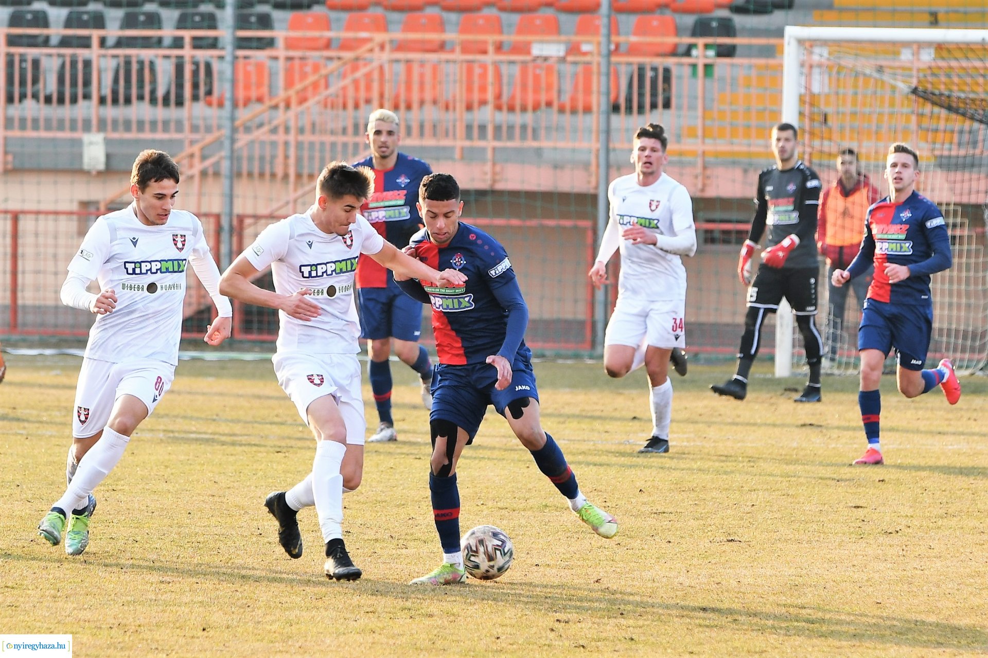Nyíregyháza Spartacus FC-Szentlőrinc labdarúgó mérkőzés