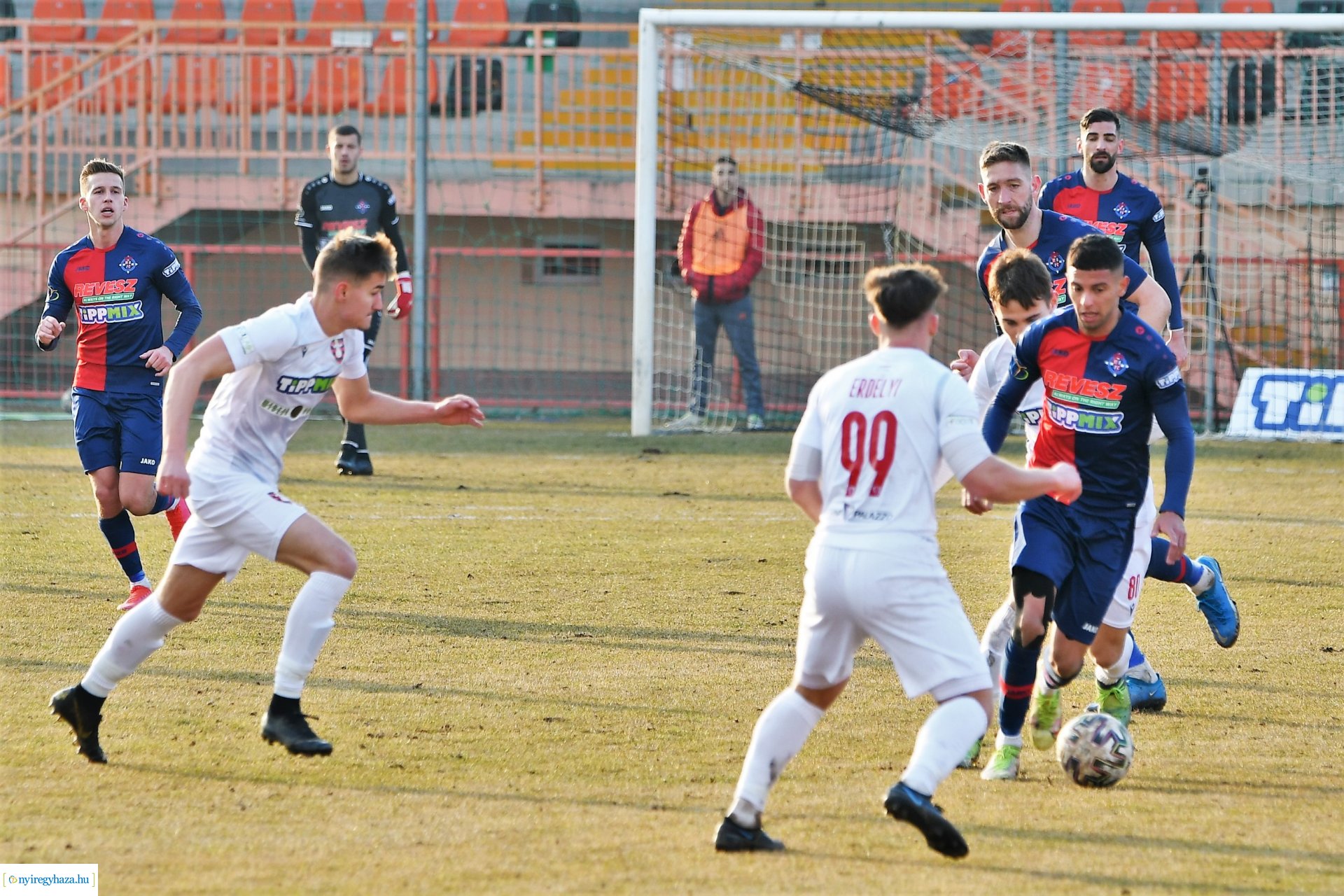 Nyíregyháza Spartacus FC-Szentlőrinc labdarúgó mérkőzés