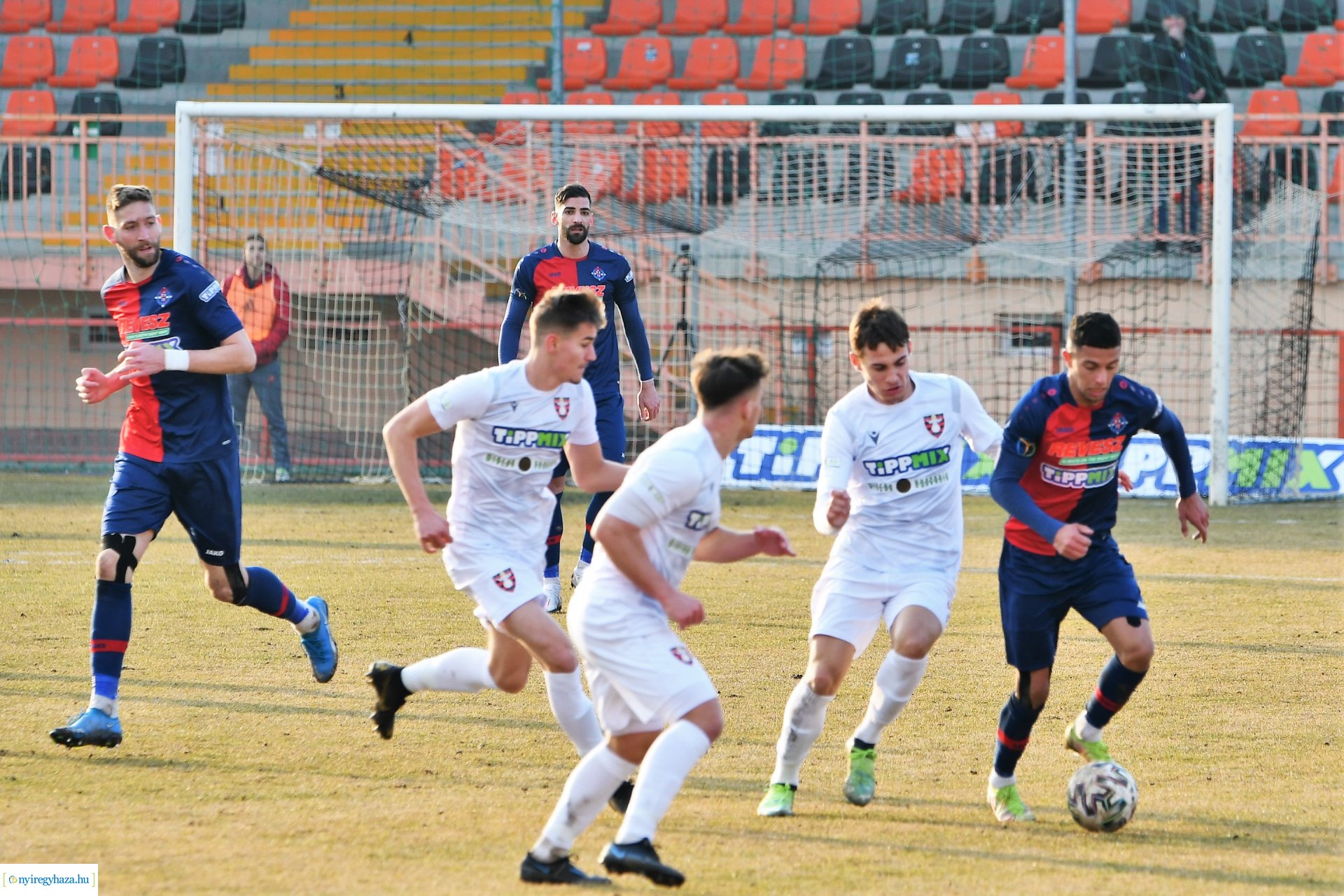 Nyíregyháza Spartacus FC-Szentlőrinc labdarúgó mérkőzés