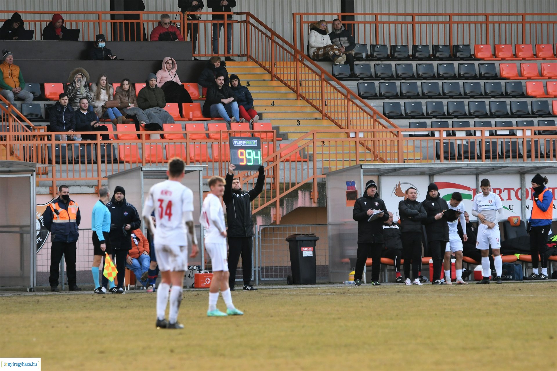 Nyíregyháza Spartacus FC-Szentlőrinc labdarúgó mérkőzés