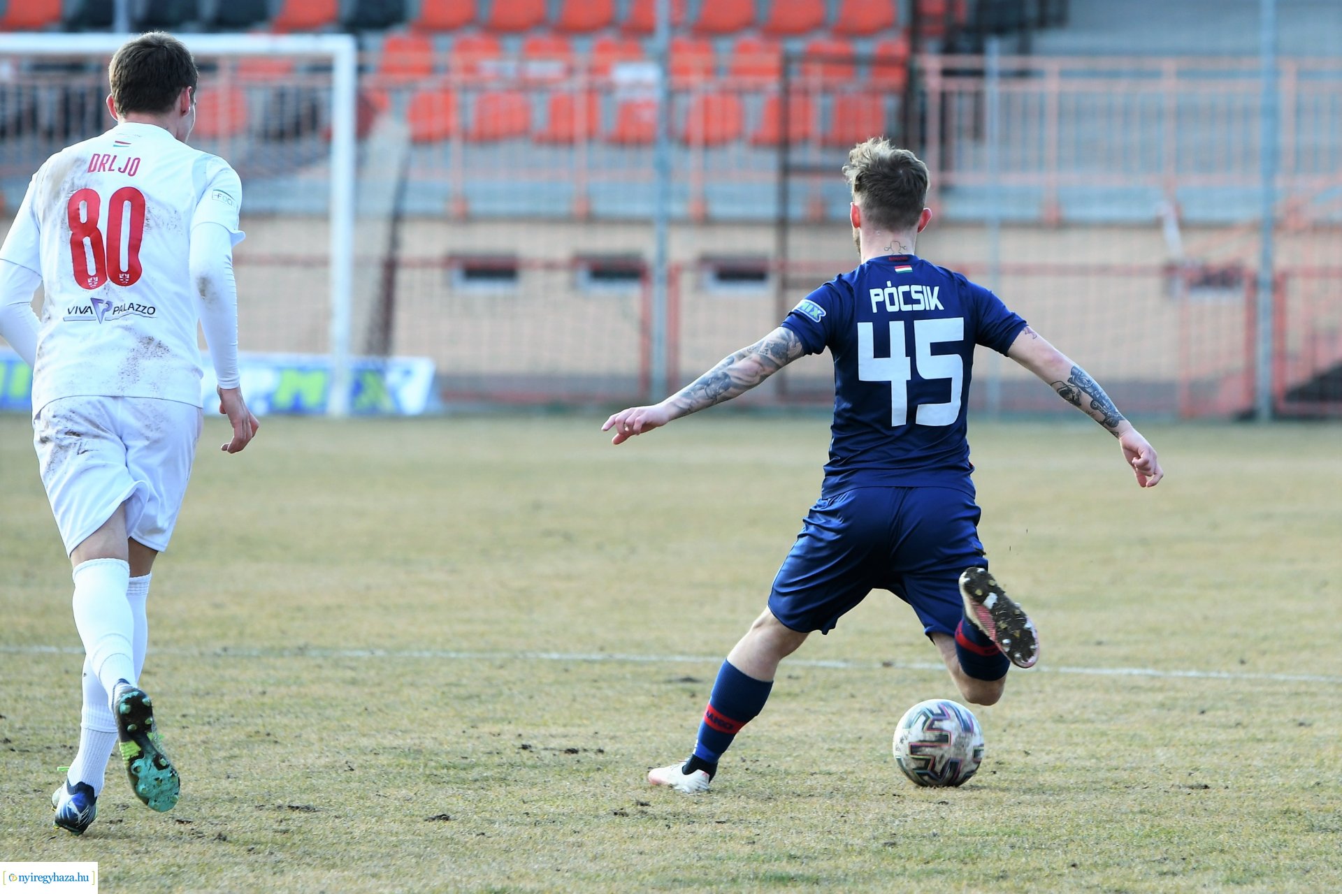 Nyíregyháza Spartacus FC-Szentlőrinc labdarúgó mérkőzés