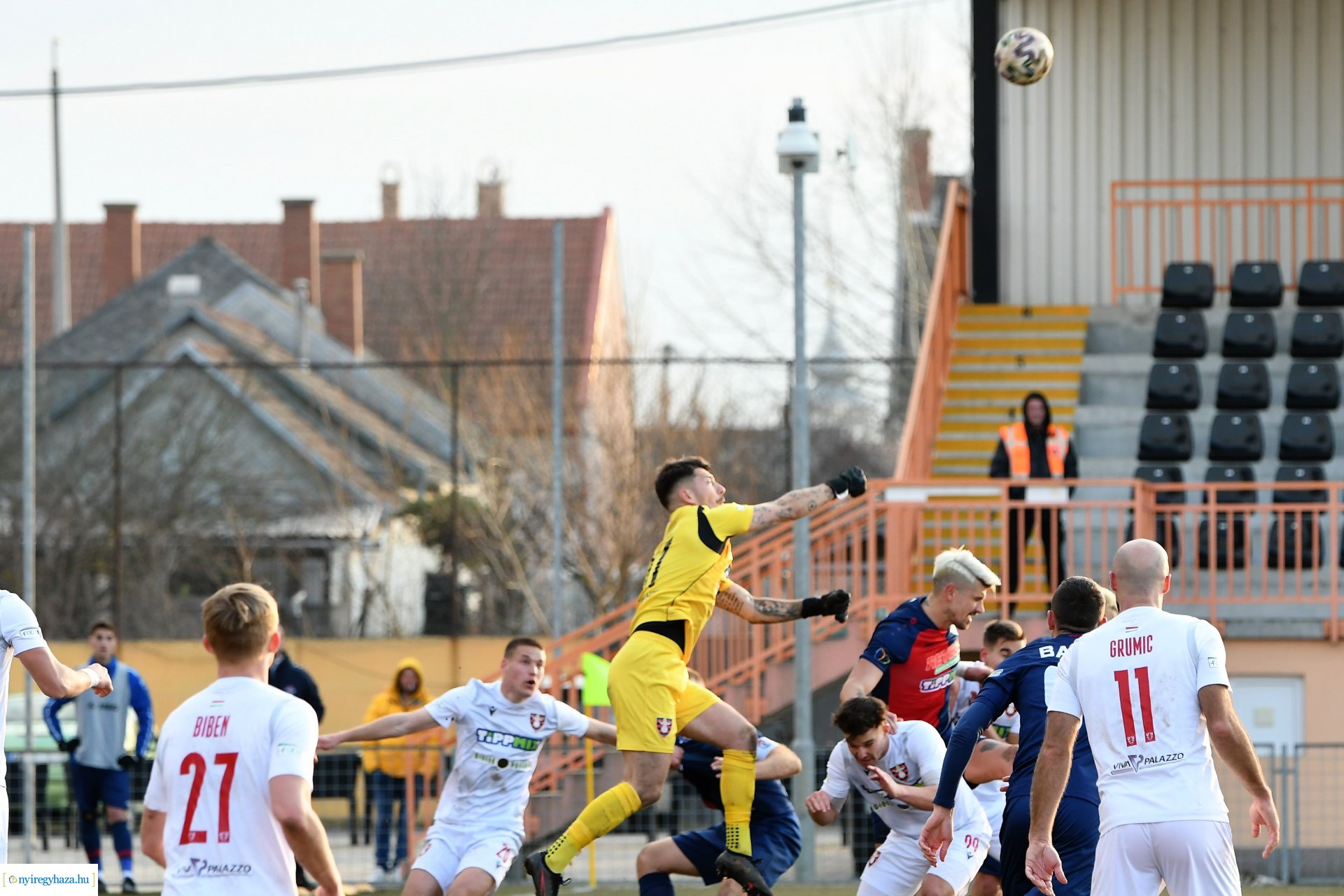 Nyíregyháza Spartacus FC-Szentlőrinc labdarúgó mérkőzés