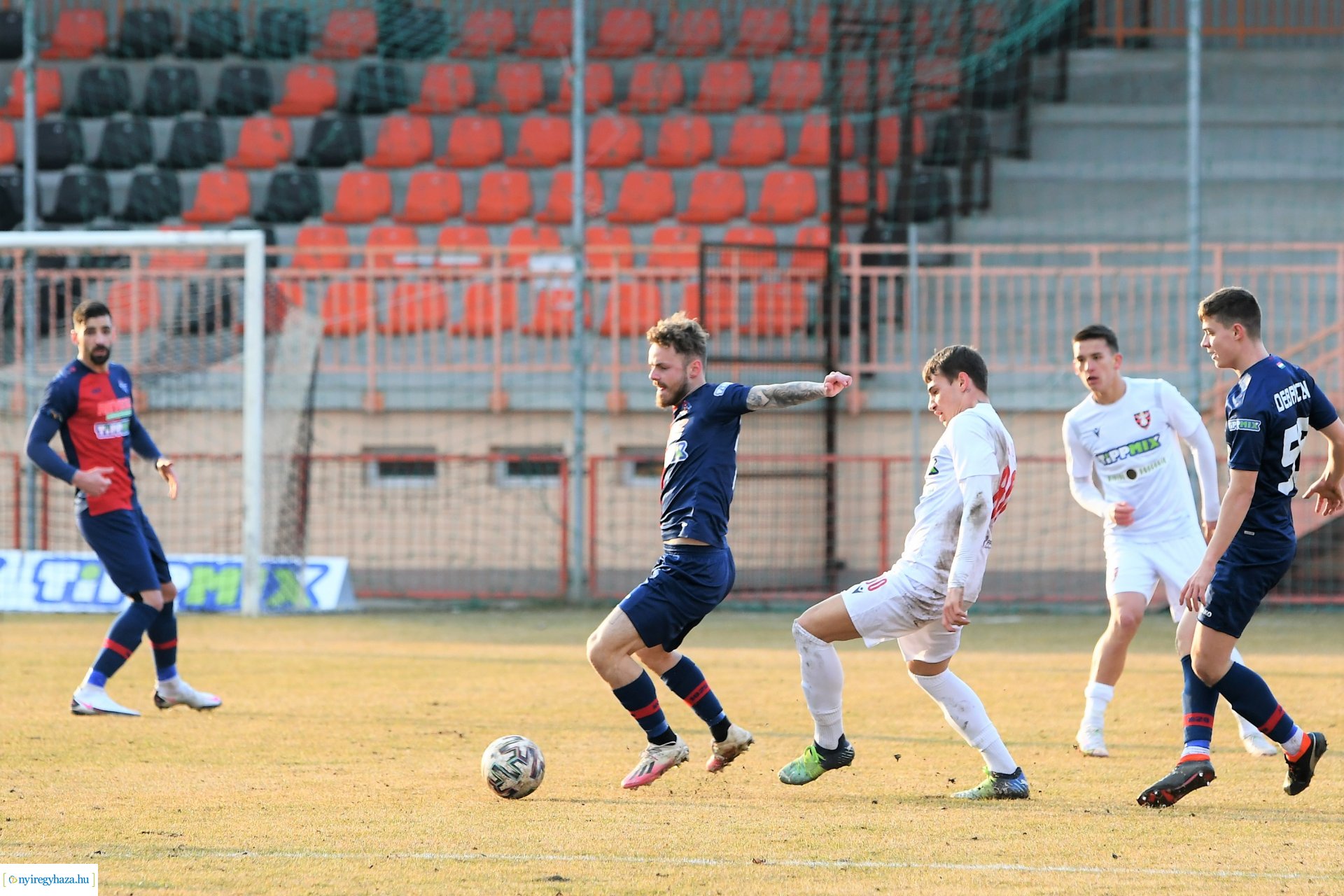Nyíregyháza Spartacus FC-Szentlőrinc labdarúgó mérkőzés