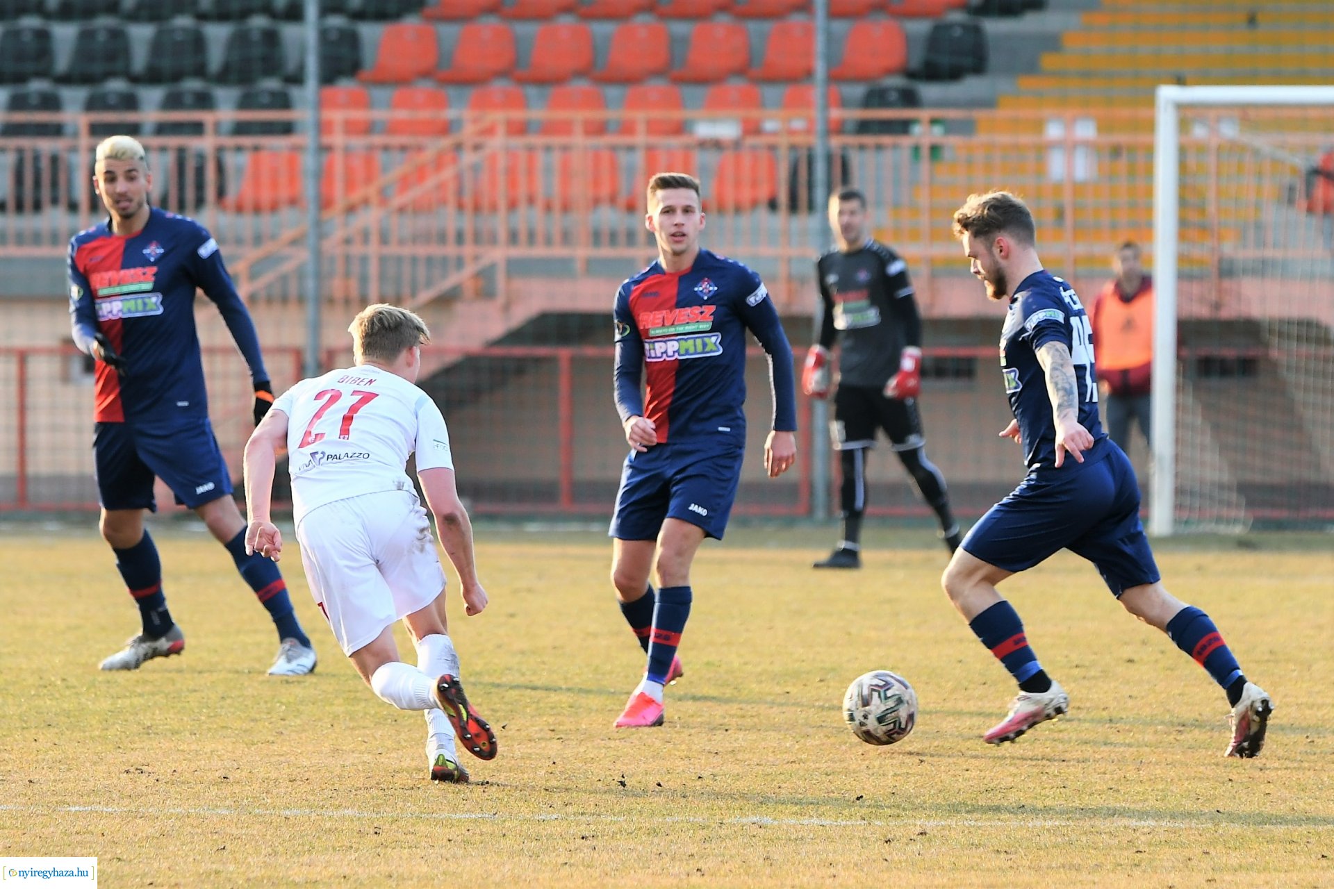 Nyíregyháza Spartacus FC-Szentlőrinc labdarúgó mérkőzés