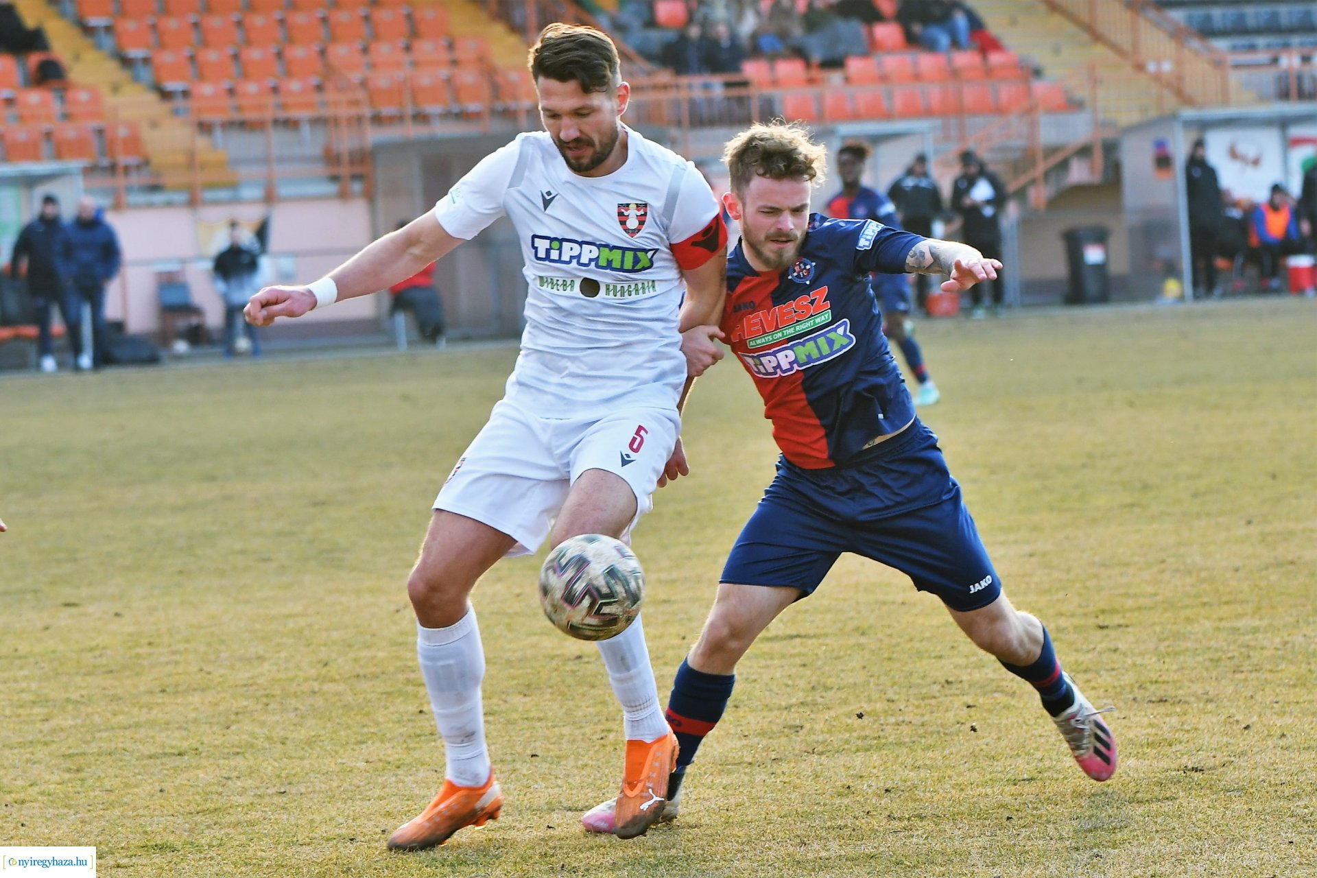 Nyíregyháza Spartacus FC-Szentlőrinc labdarúgó mérkőzés