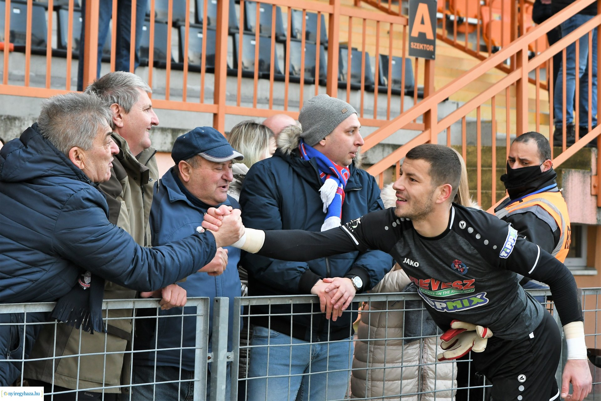 Nyíregyháza Spartacus FC-Szentlőrinc labdarúgó mérkőzés