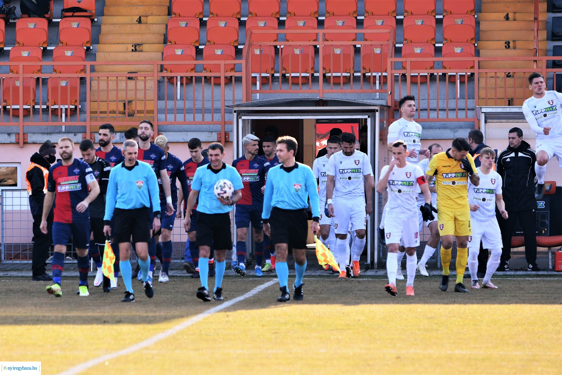 Nyíregyháza Spartacus FC-Szentlőrinc labdarúgó mérkőzés