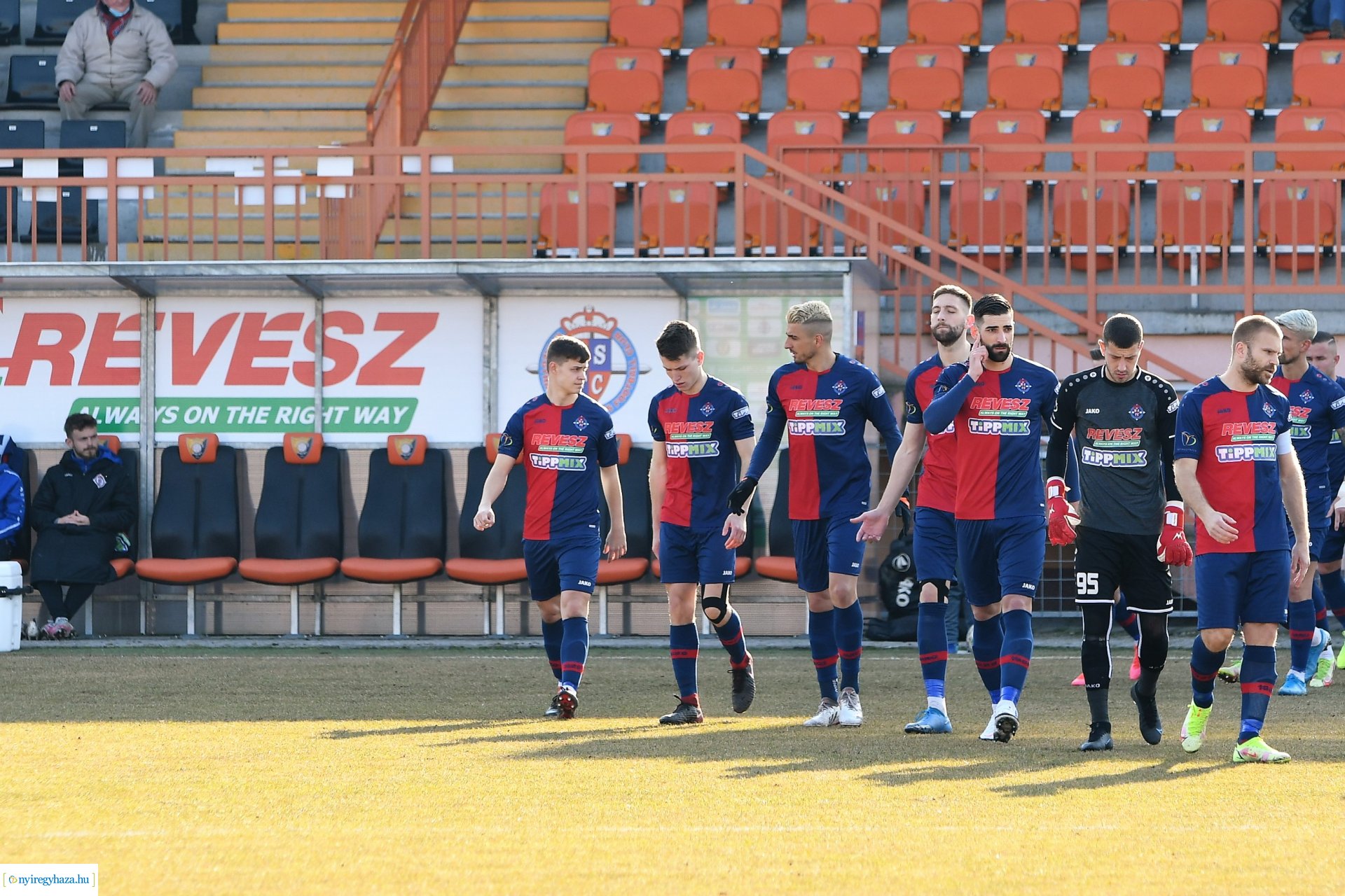 Nyíregyháza Spartacus FC-Szentlőrinc labdarúgó mérkőzés