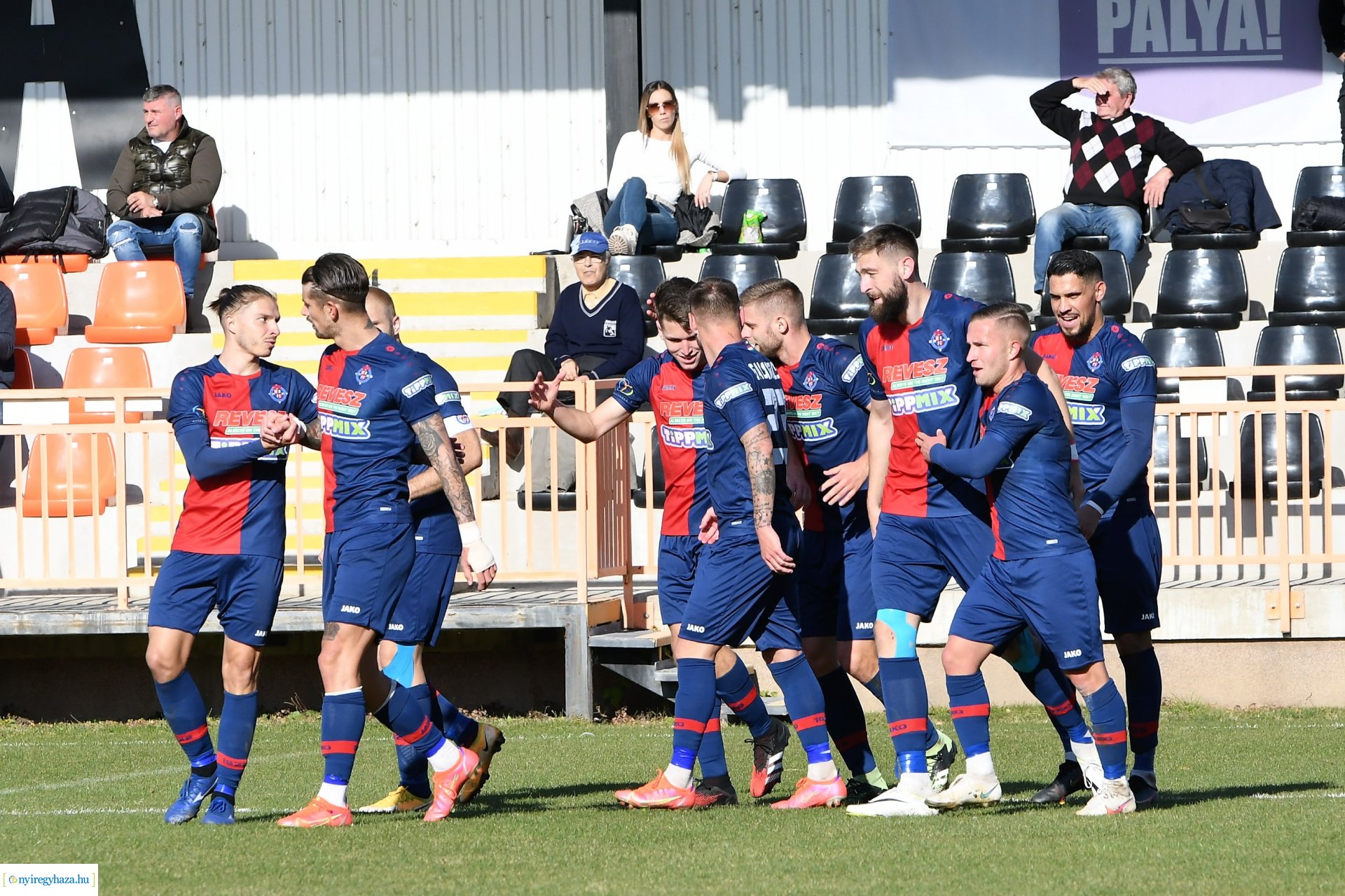 Nyíregyháza Spartacus FC - Szolnok labdarúgó mérkőzés