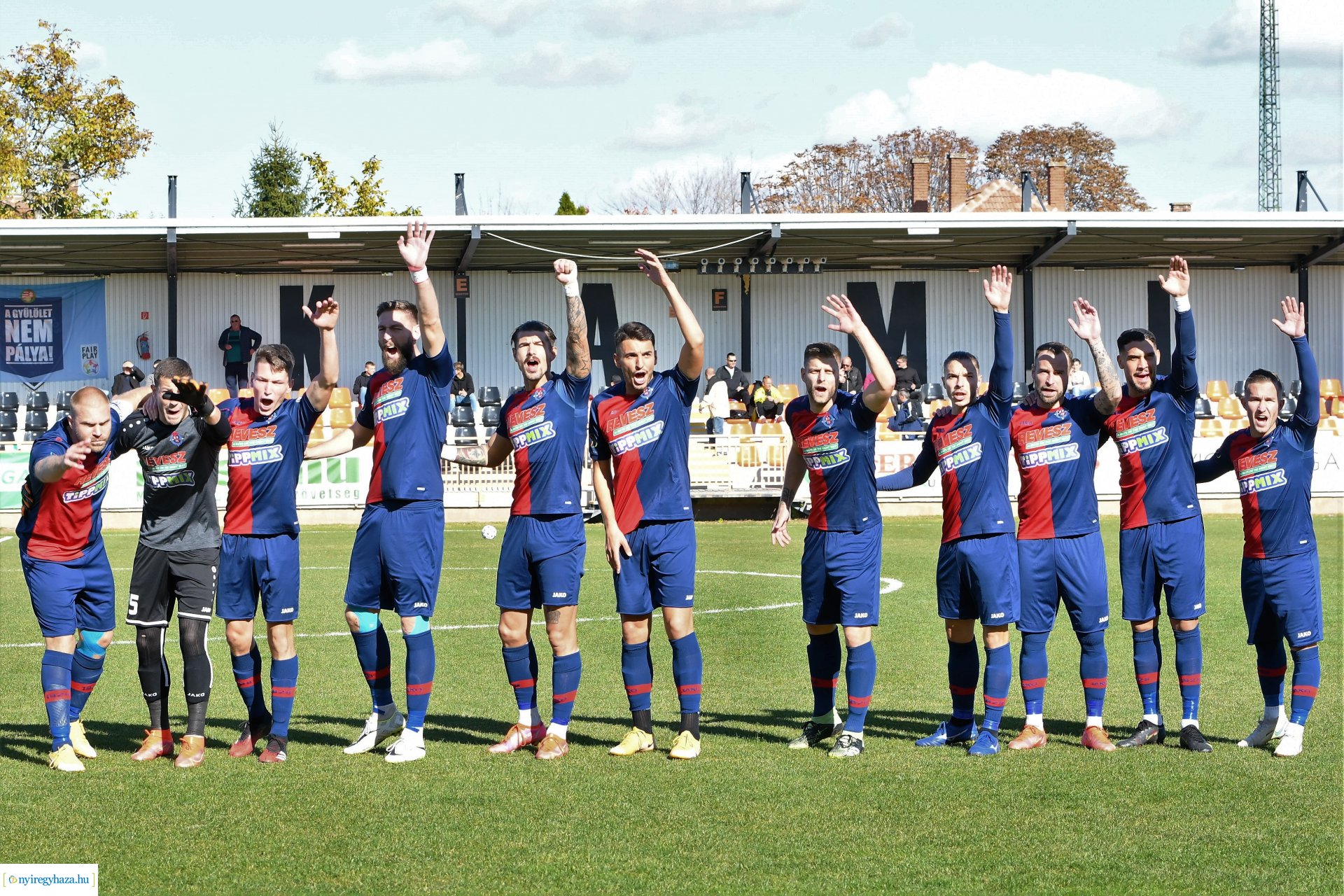 Nyíregyháza Spartacus FC - Szolnok labdarúgó mérkőzés
