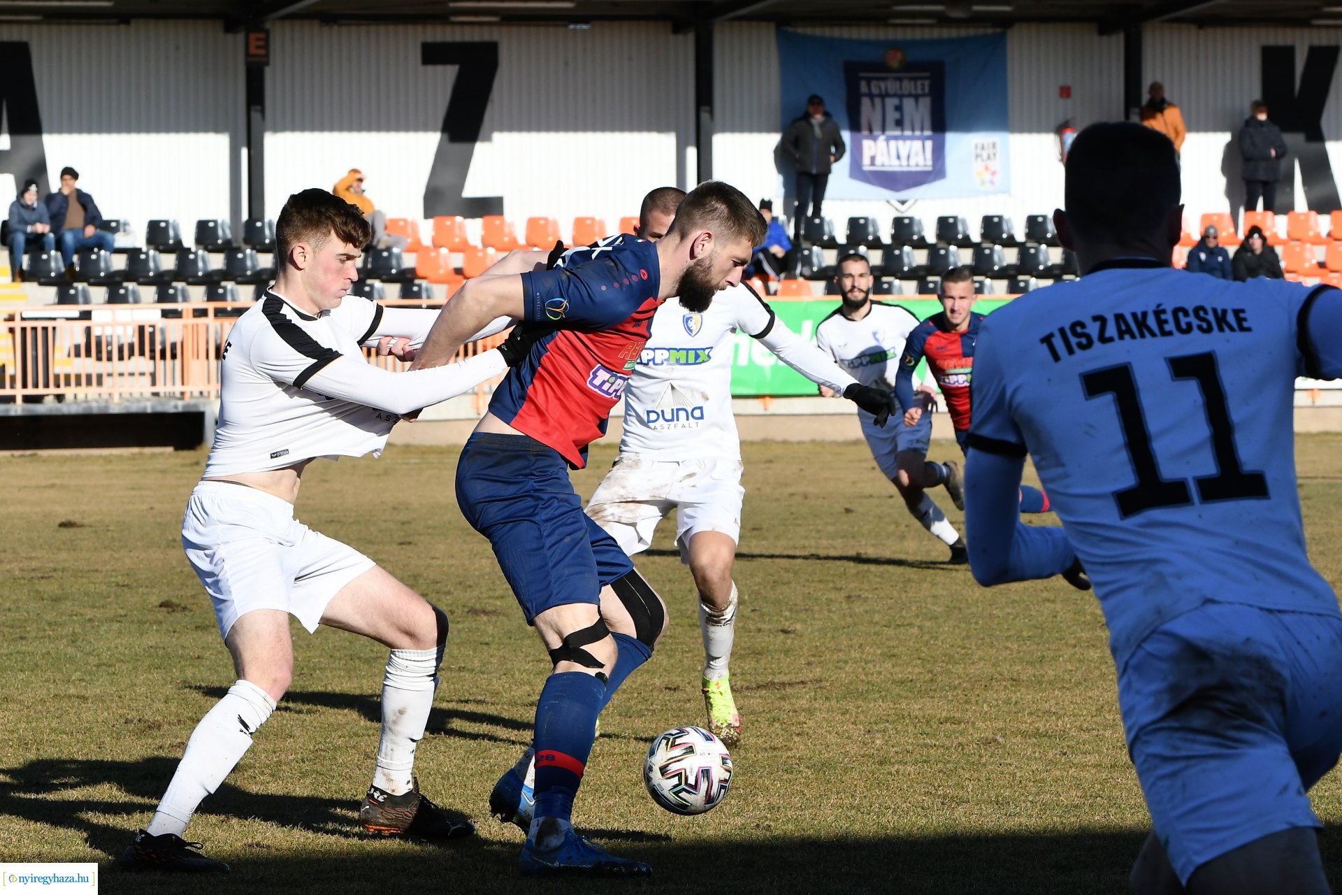Nyíregyháza Spartacus FC - Tiszakécske labdarúgó mérkőzés 2022. tavasz