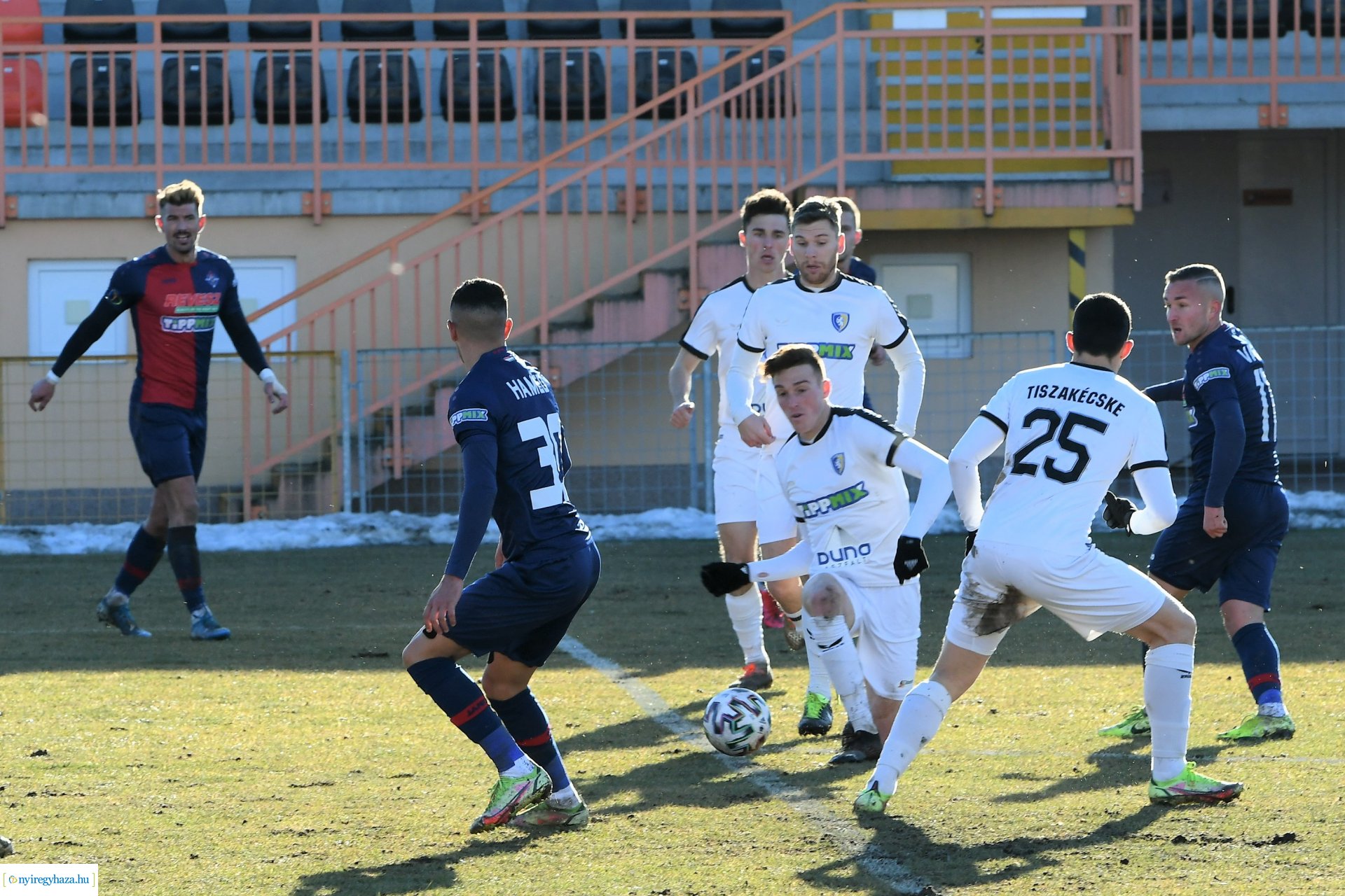 Nyíregyháza Spartacus FC - Tiszakécske labdarúgó mérkőzés 2022. tavasz