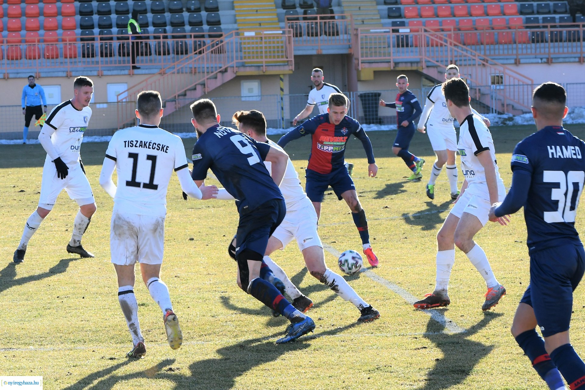 Nyíregyháza Spartacus FC - Tiszakécske labdarúgó mérkőzés 2022. tavasz