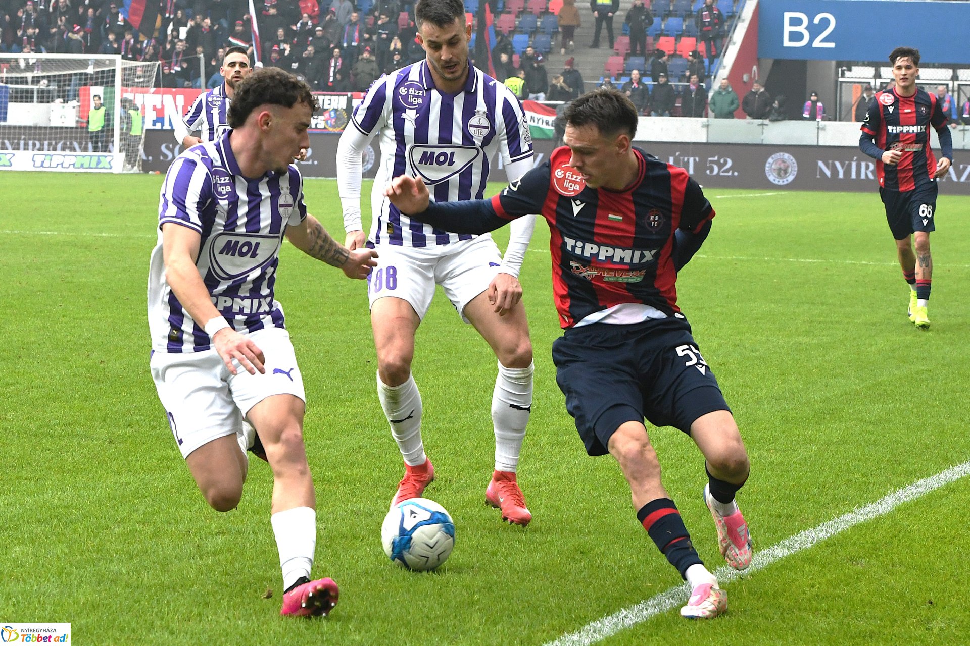 Nyíregyháza Spartacus FC- Újpest FC 2026. tavasz